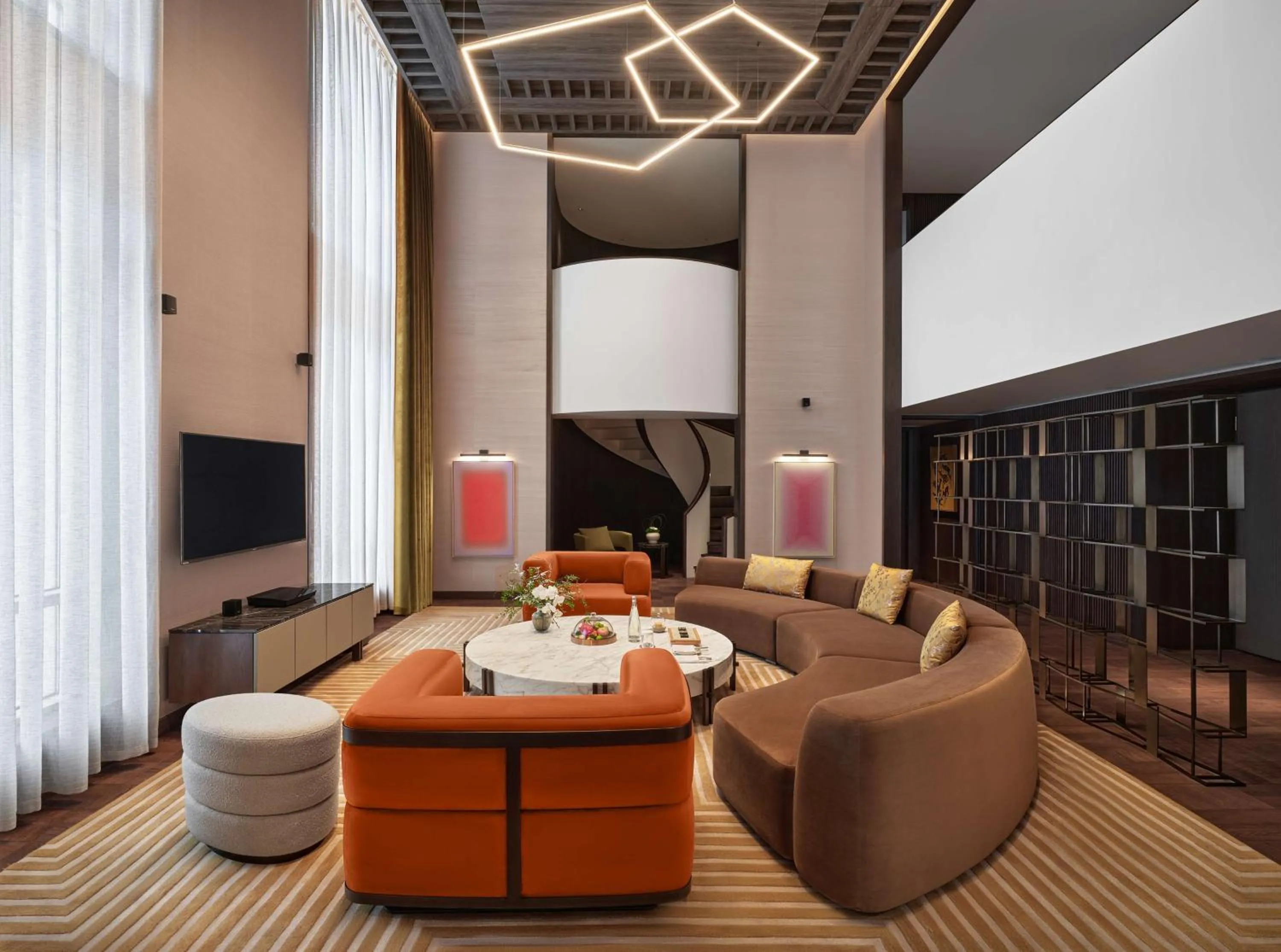 Living room in Conrad Urumqi