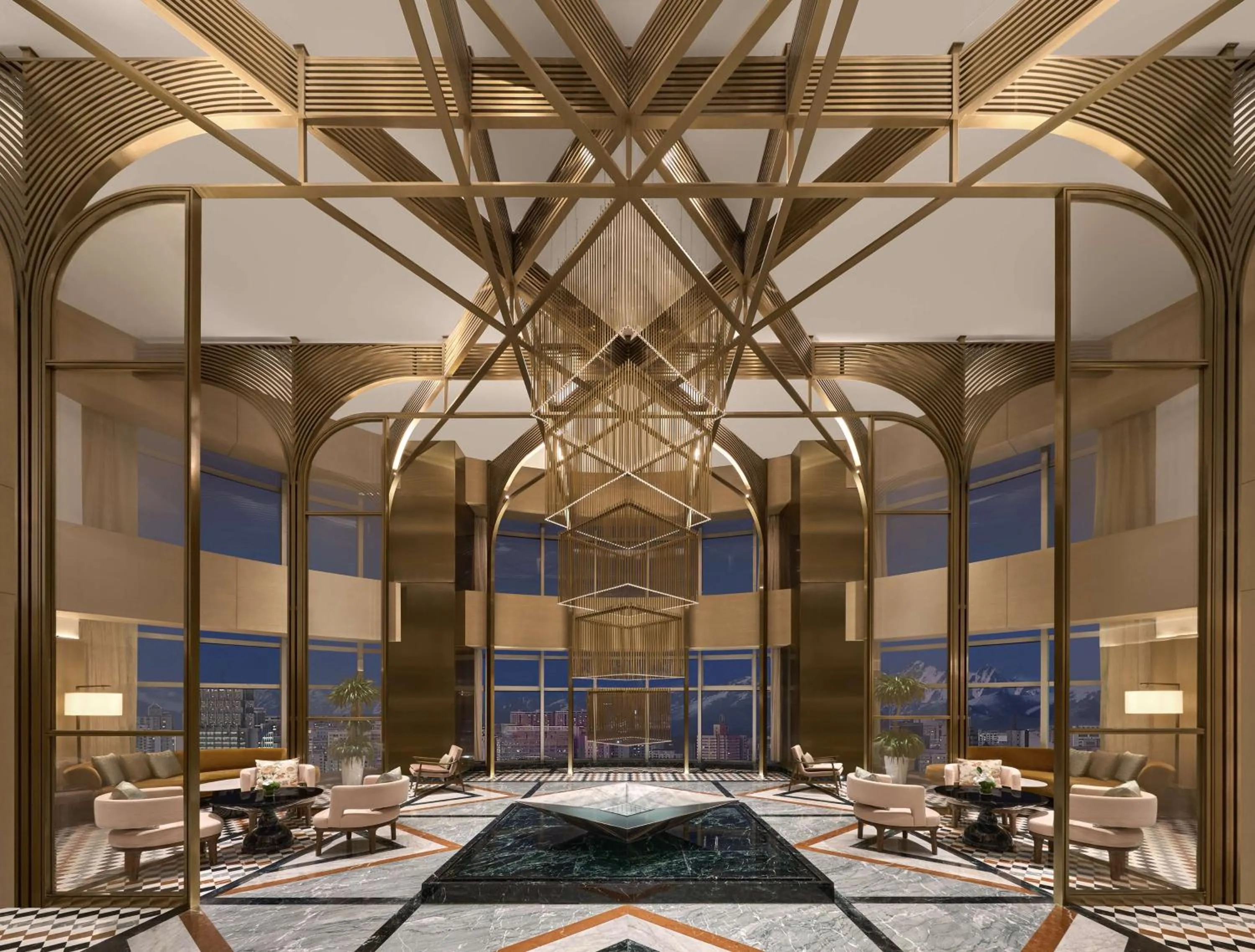 Lobby or reception in Conrad Urumqi