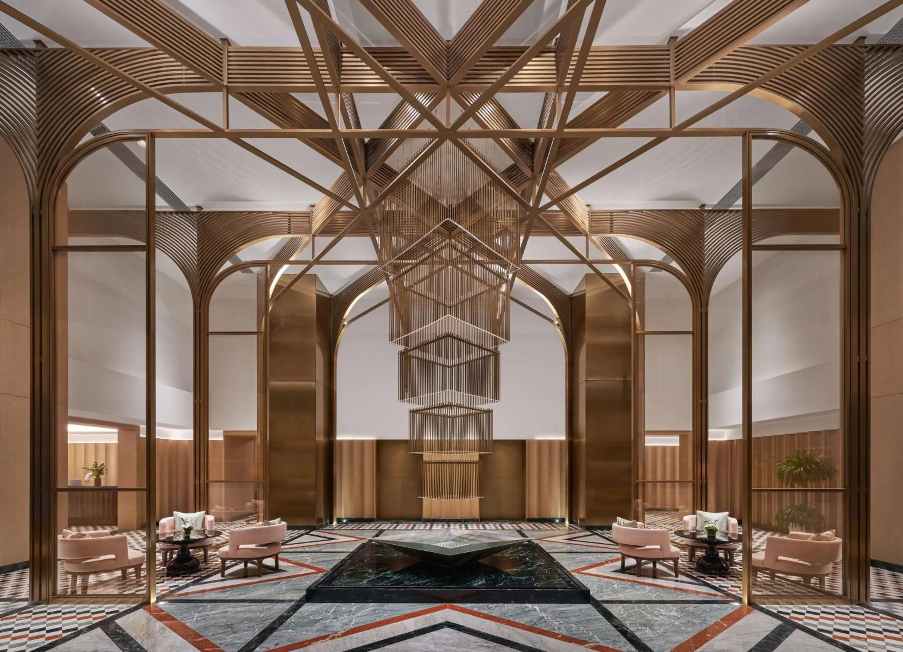 Lobby or reception in Conrad Urumqi