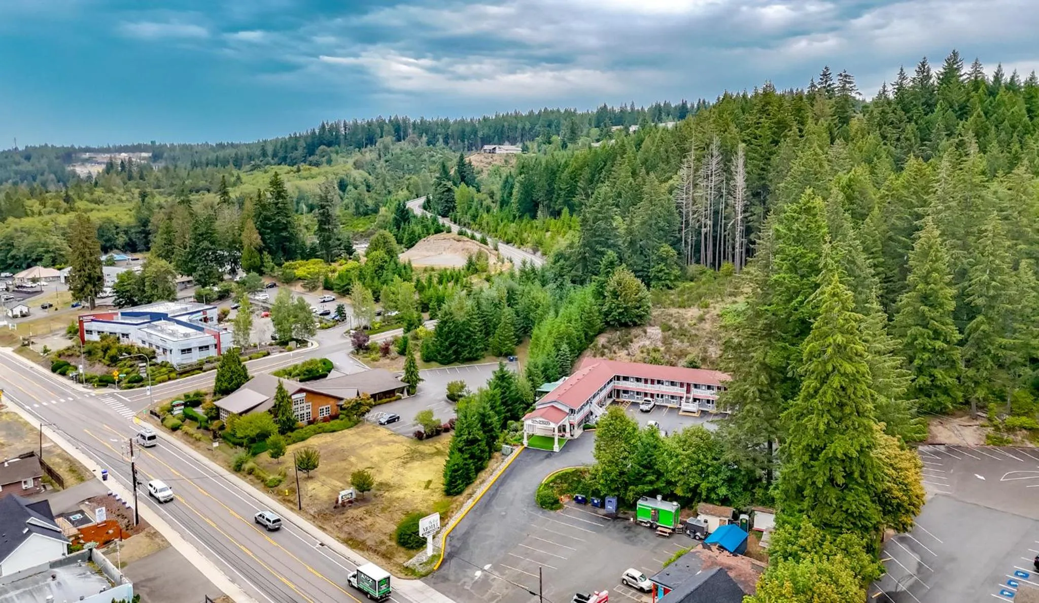 Property building in Belfair Motel