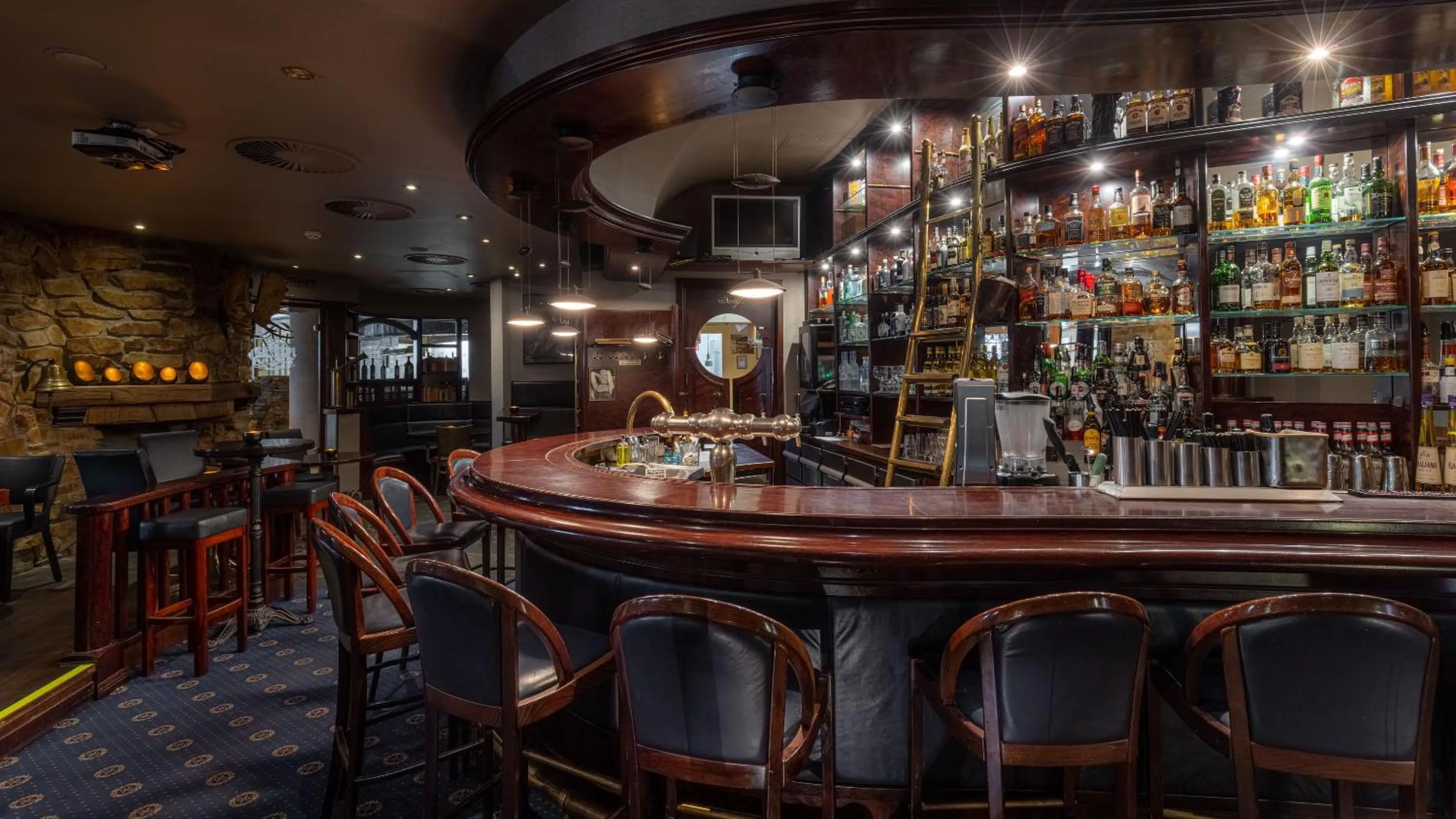 Lounge or bar in Waldhaus Reinbek