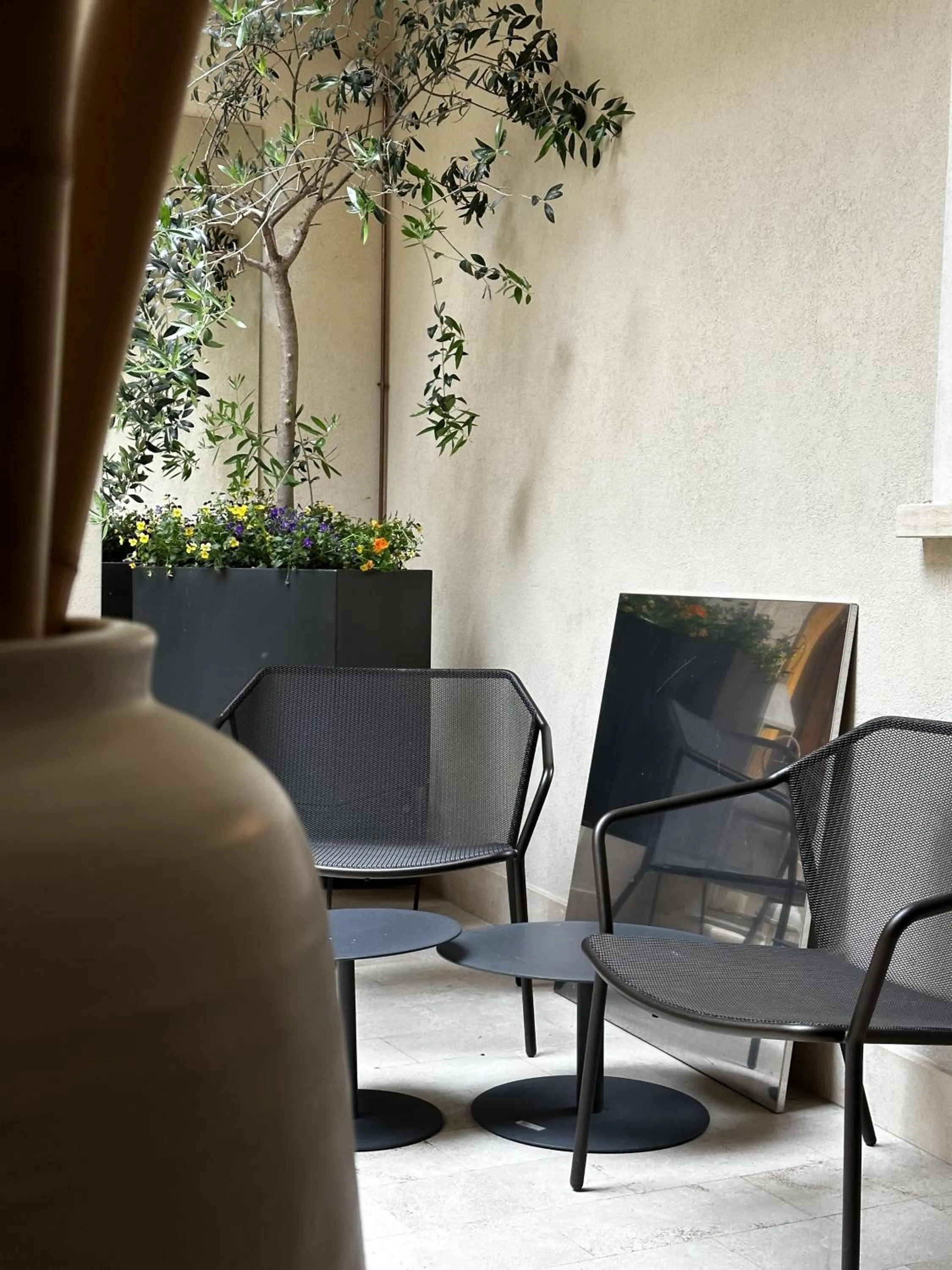 Patio in Ginevra Boutique Rooms - Palazzo Leosini - Residenze D'Epoca