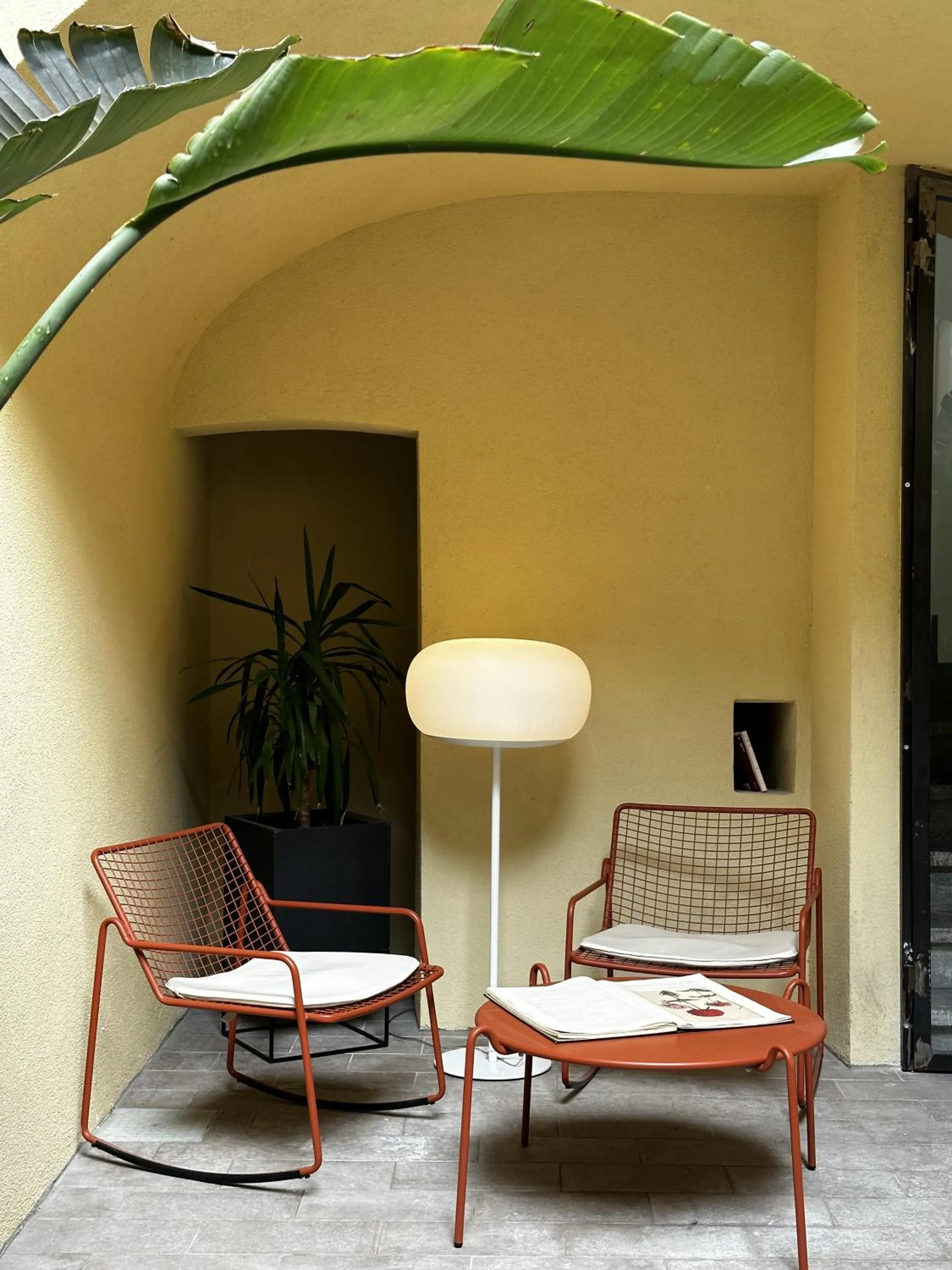 Patio in Ginevra Boutique Rooms - Palazzo Leosini - Residenze D'Epoca