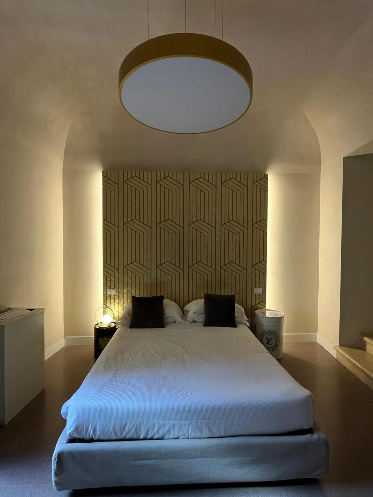 View (from property/room), Bed in Albergo Diffuso Ginevra Boutique Rooms - Palazzo Leosini - Residenze D'Epoca
