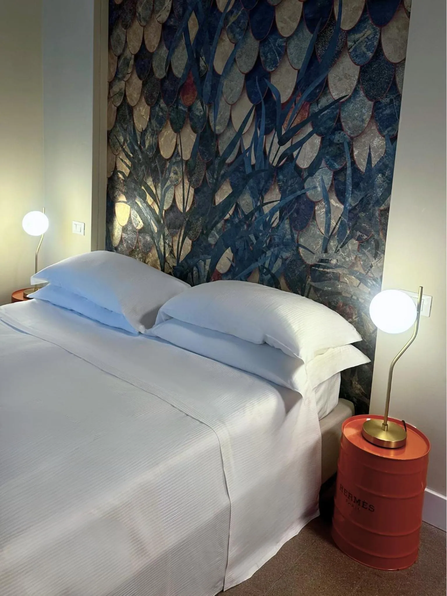 Bed in Ginevra Boutique Rooms - Palazzo Leosini - Residenze D'Epoca