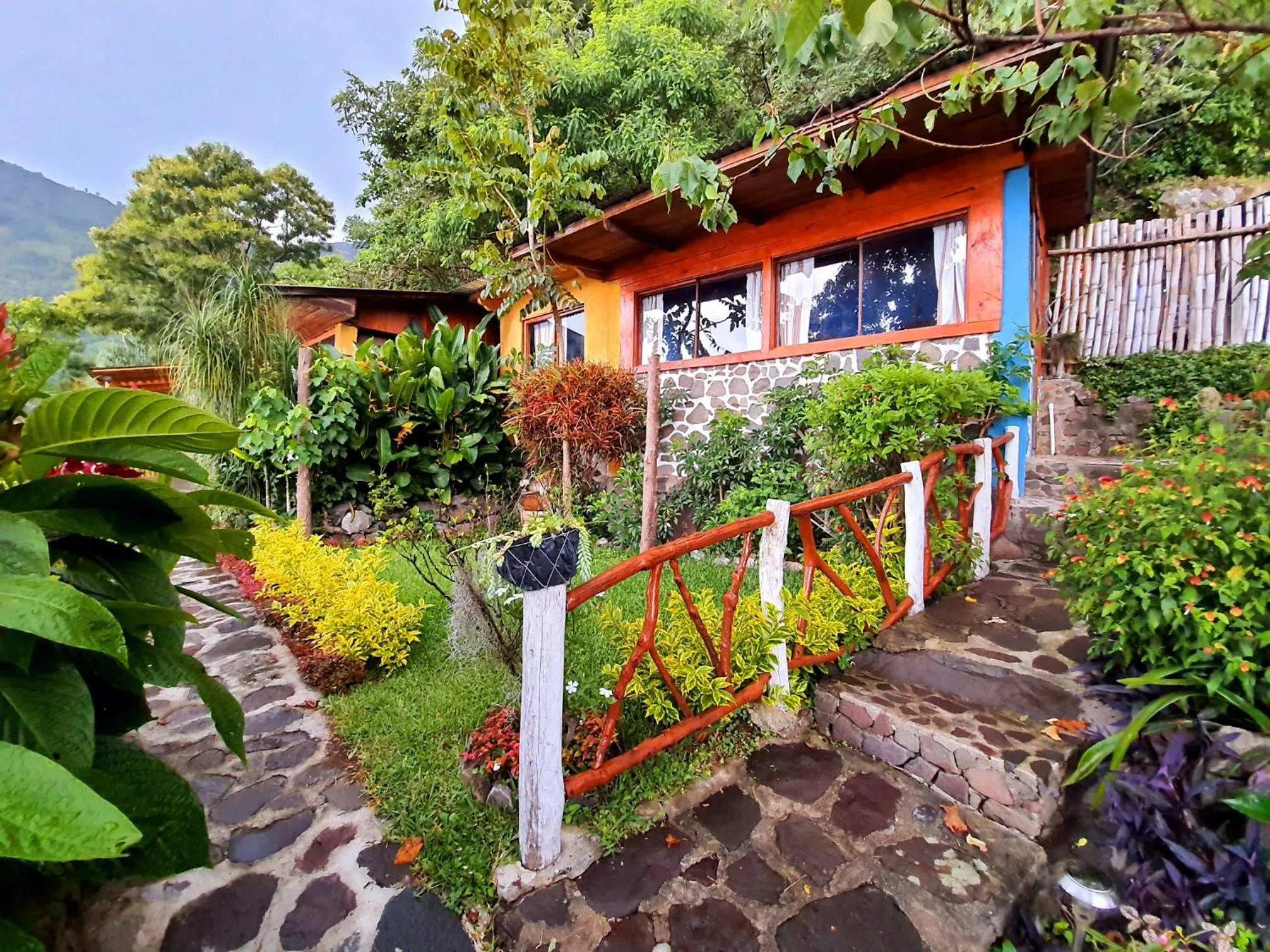 Garden view in Hotel & Restaurante Arca de Noé