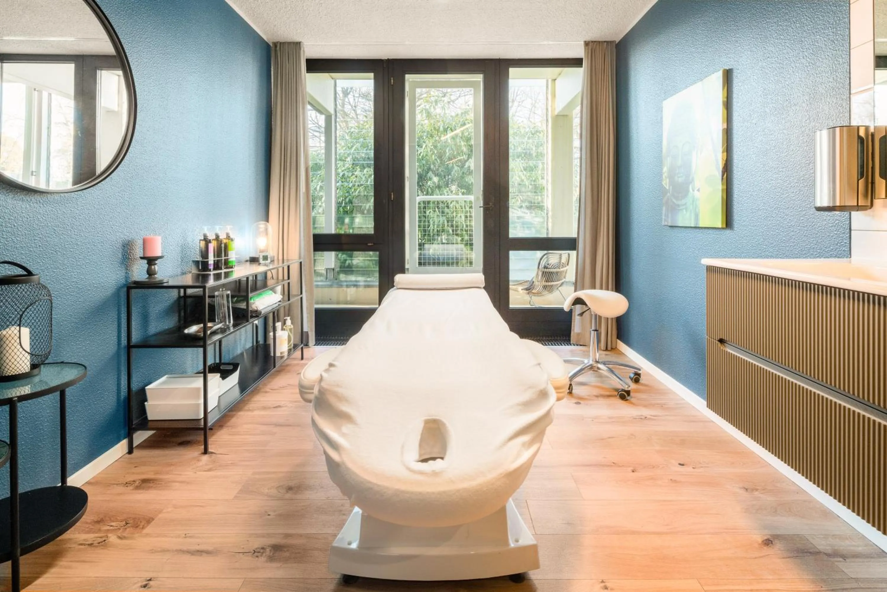 Spa and wellness centre/facilities, Bed in Best Western Premier Parkhotel Bad Mergentheim