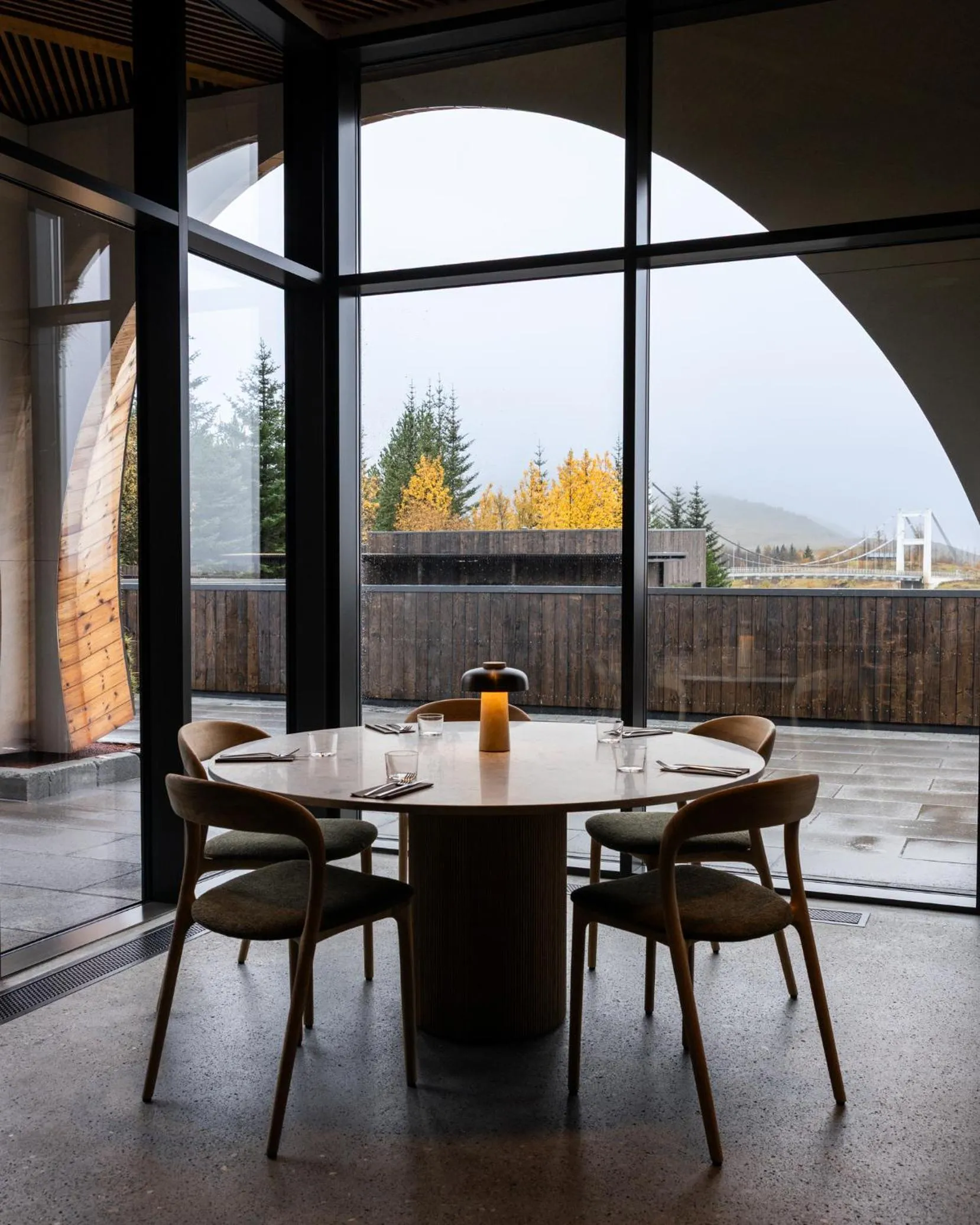 Dining area in Blue Hotel Fagrilundur - On The Golden Circle
