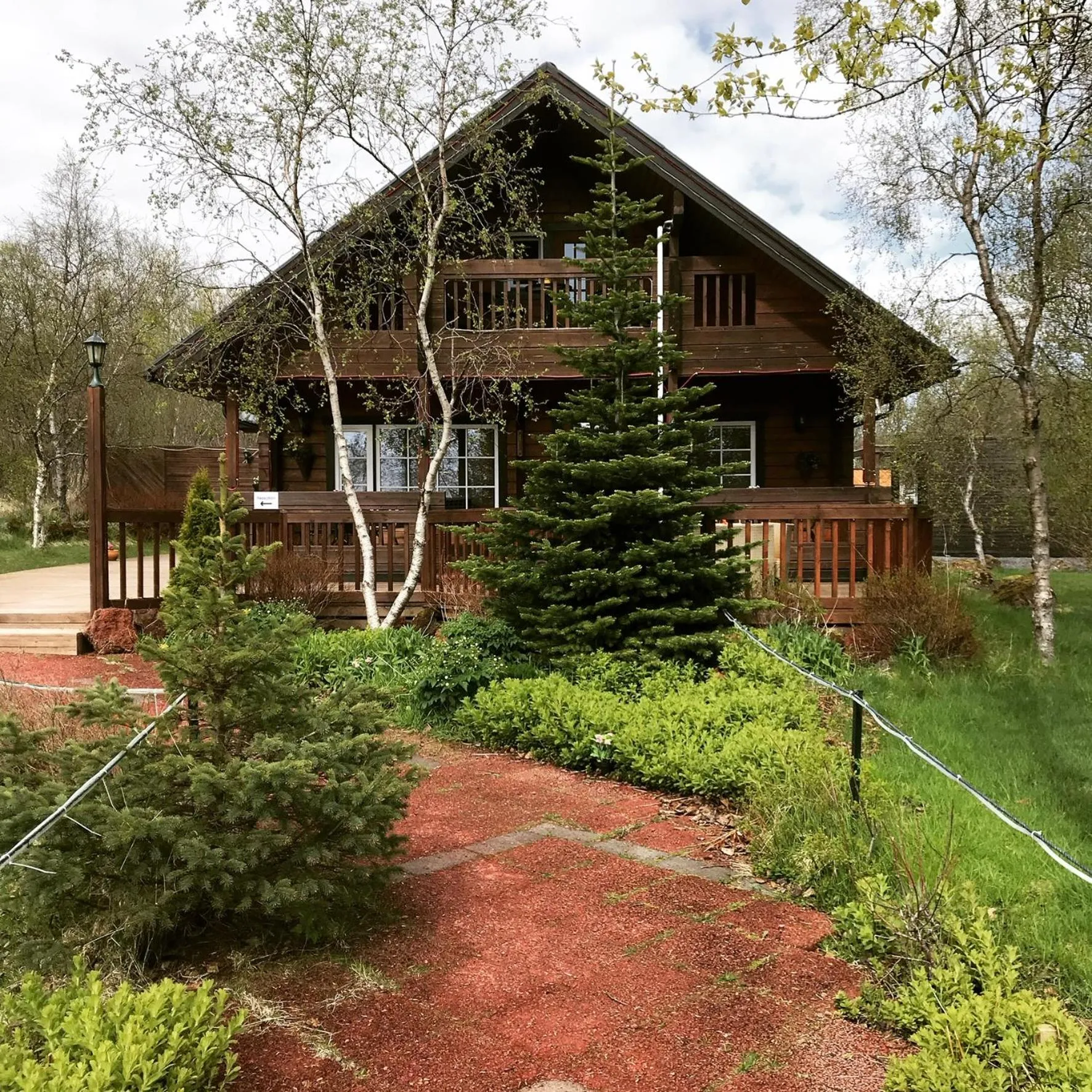 Property building in Blue Hotel Fagrilundur - On The Golden Circle