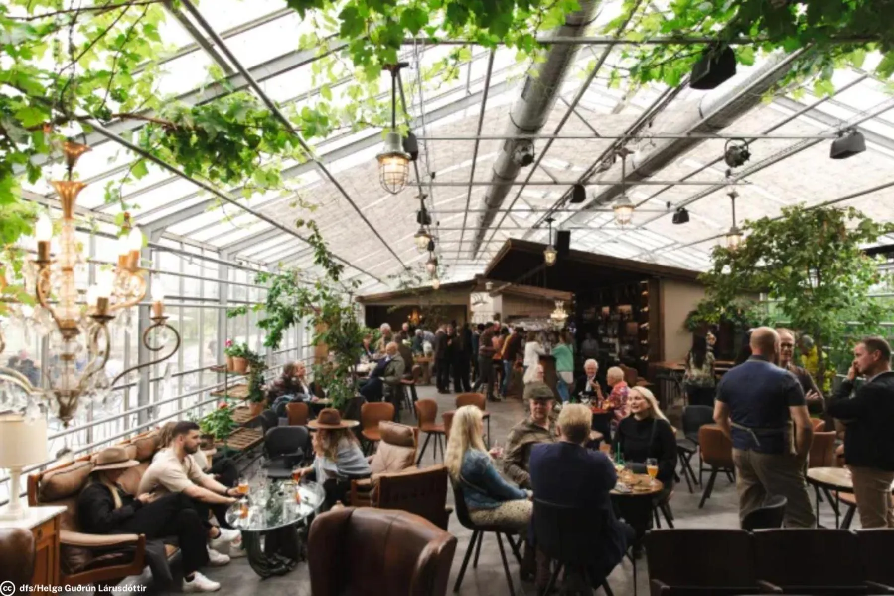 Seating area in Blue Hotel Fagrilundur - On The Golden Circle