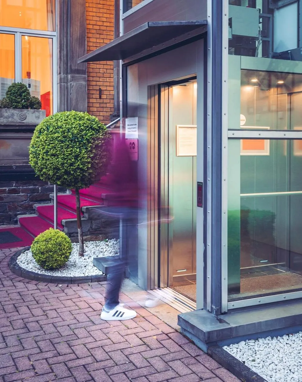 elevator in Hotel Villa Sanct Peter