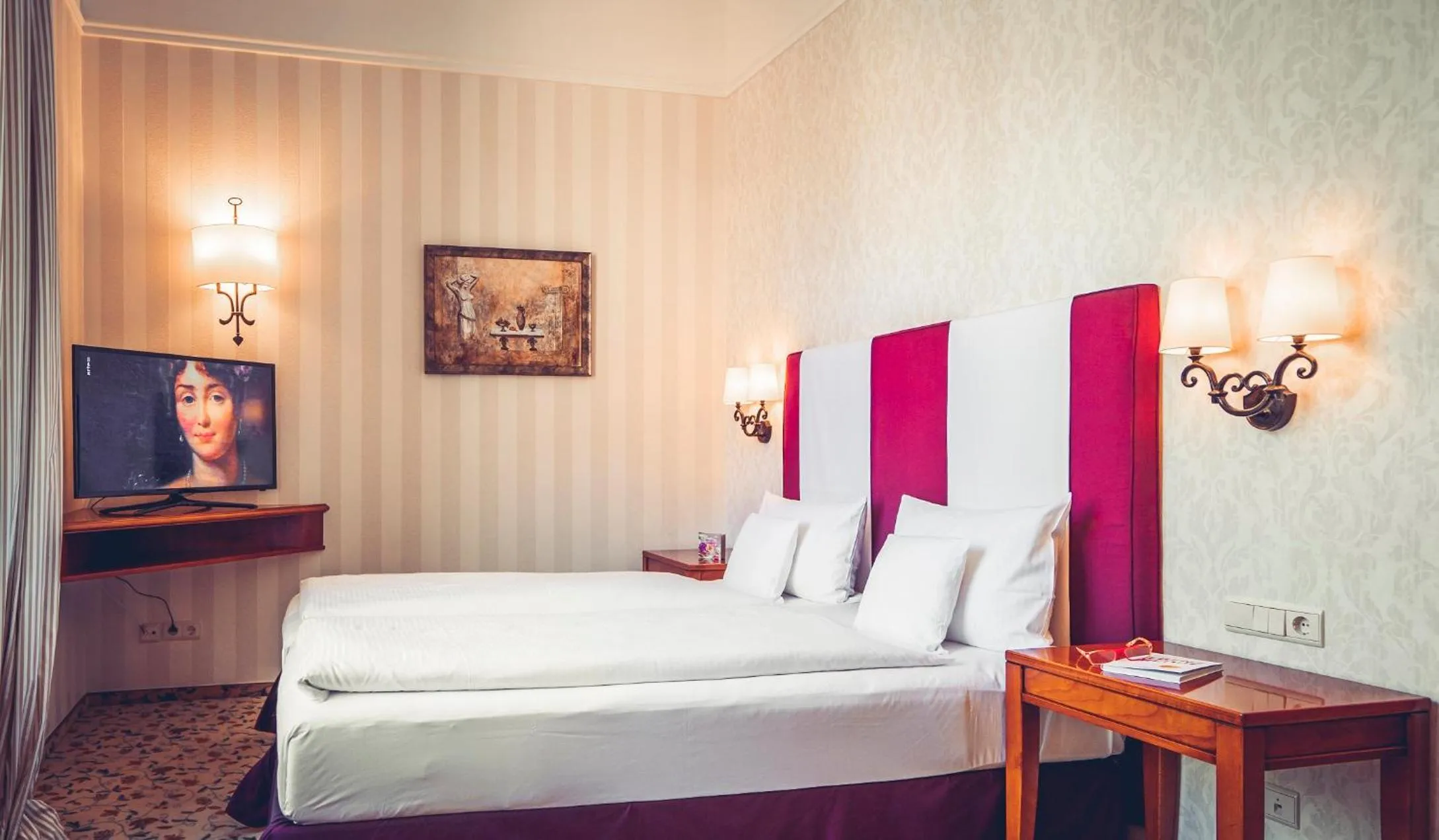 Staff, Bed in Hotel Villa Sanct Peter