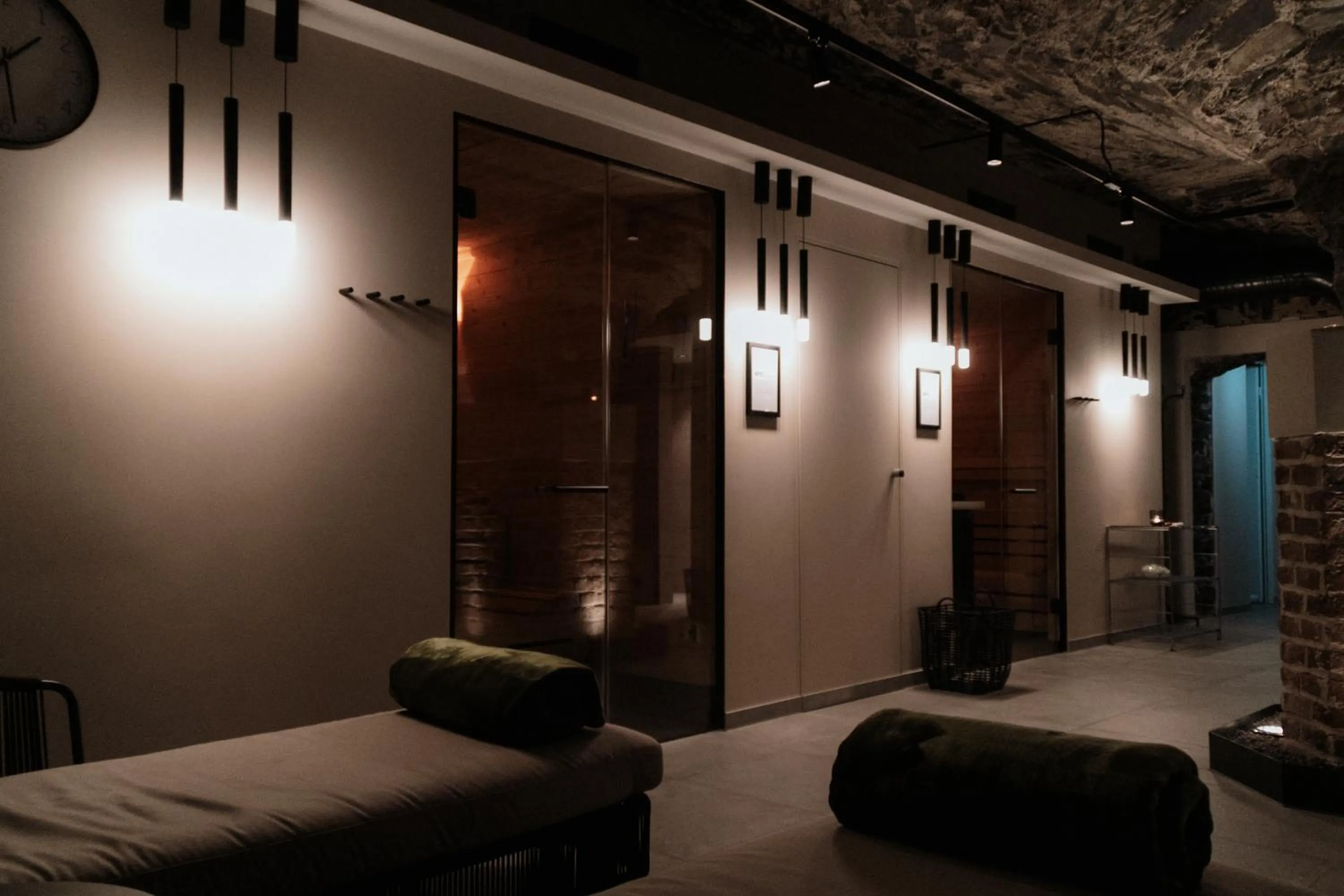 Sauna in Hotel Villa Sanct Peter