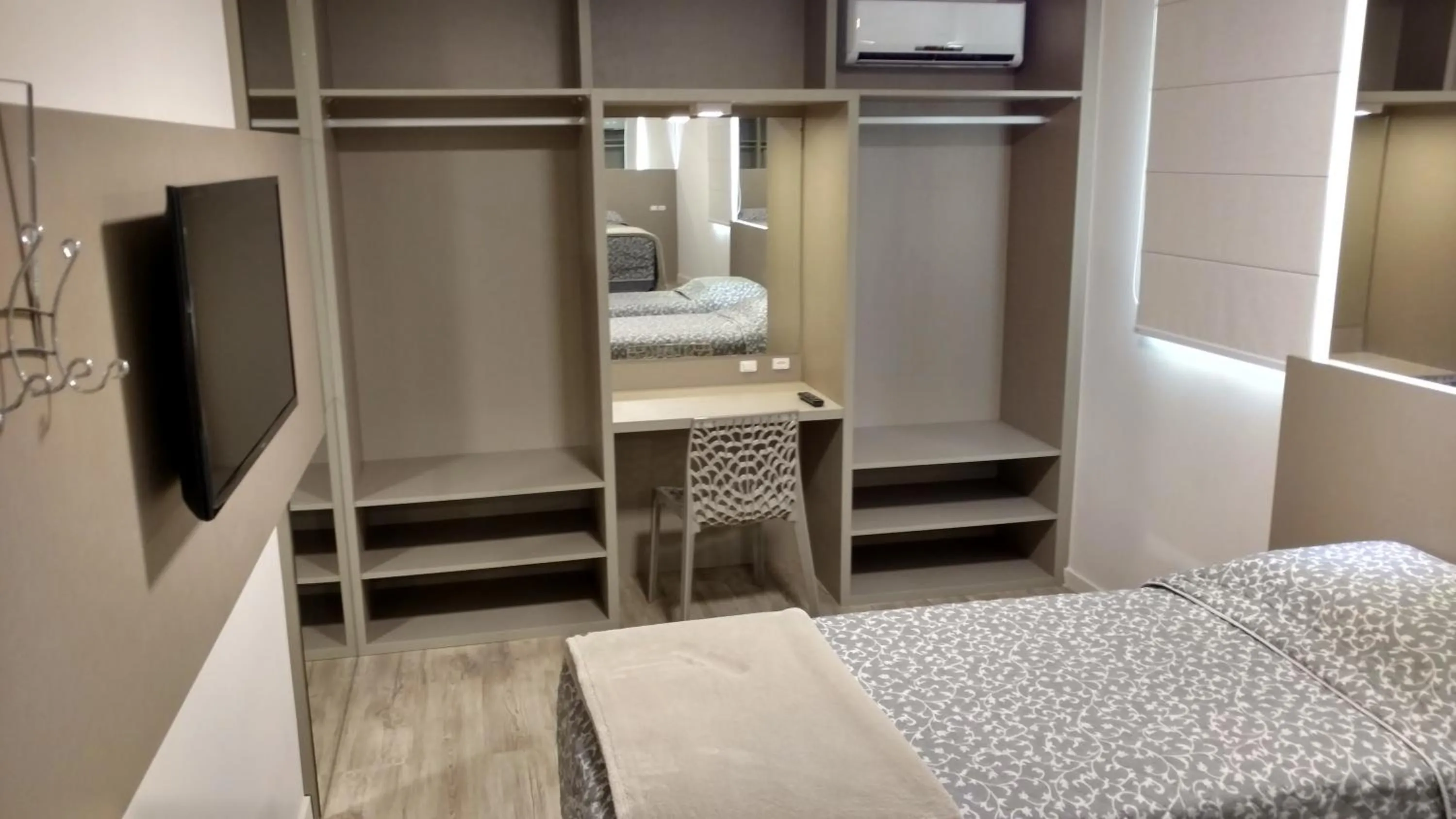 Bed in Hotel Palmas Executivo