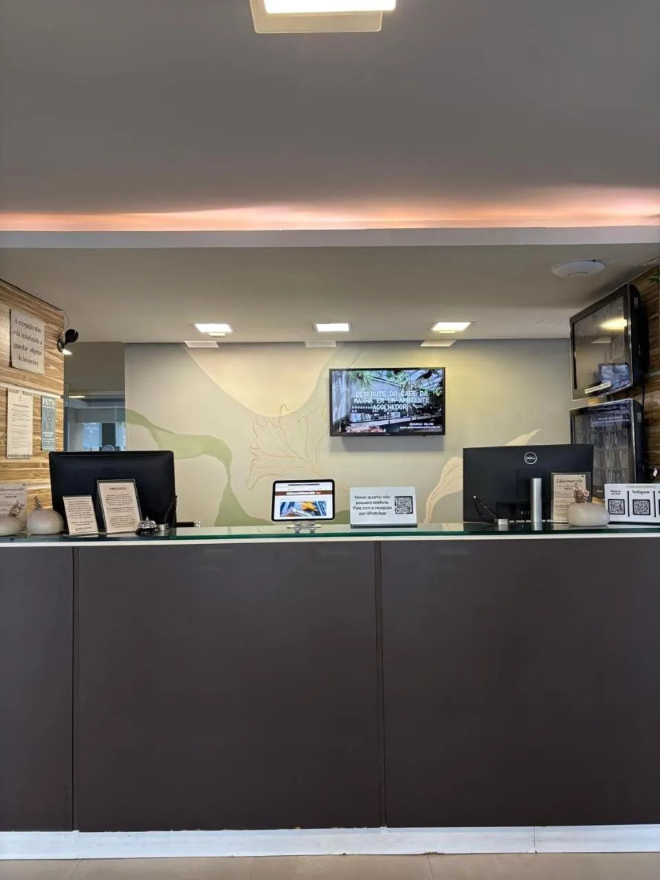 Lobby or reception in Hotel Palmas Executivo