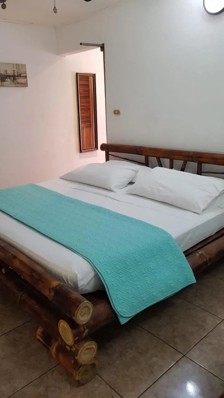 Bed in Hotel Bugabutik