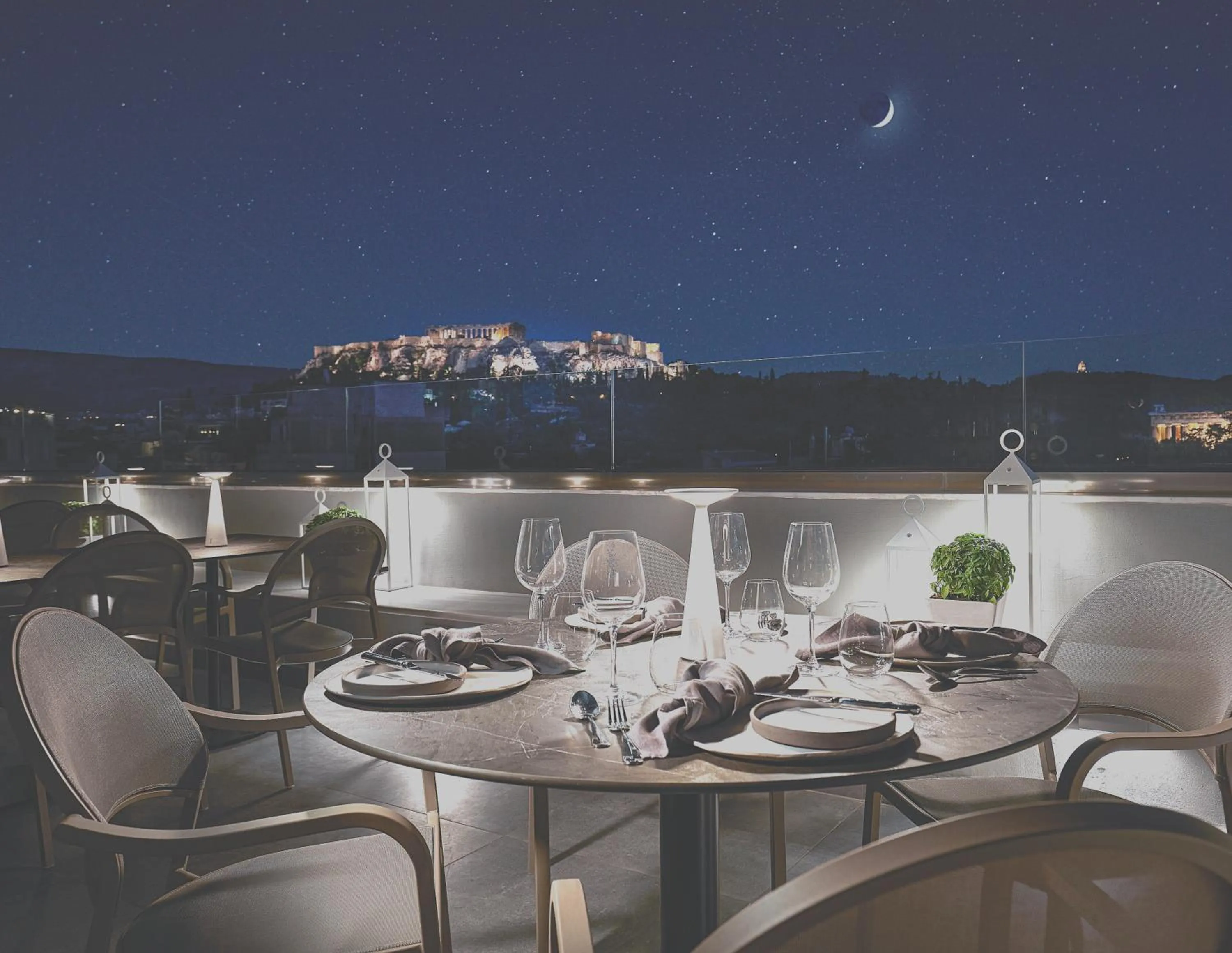 Restaurant/places to eat in MiraMe Athens Boutique Hotel