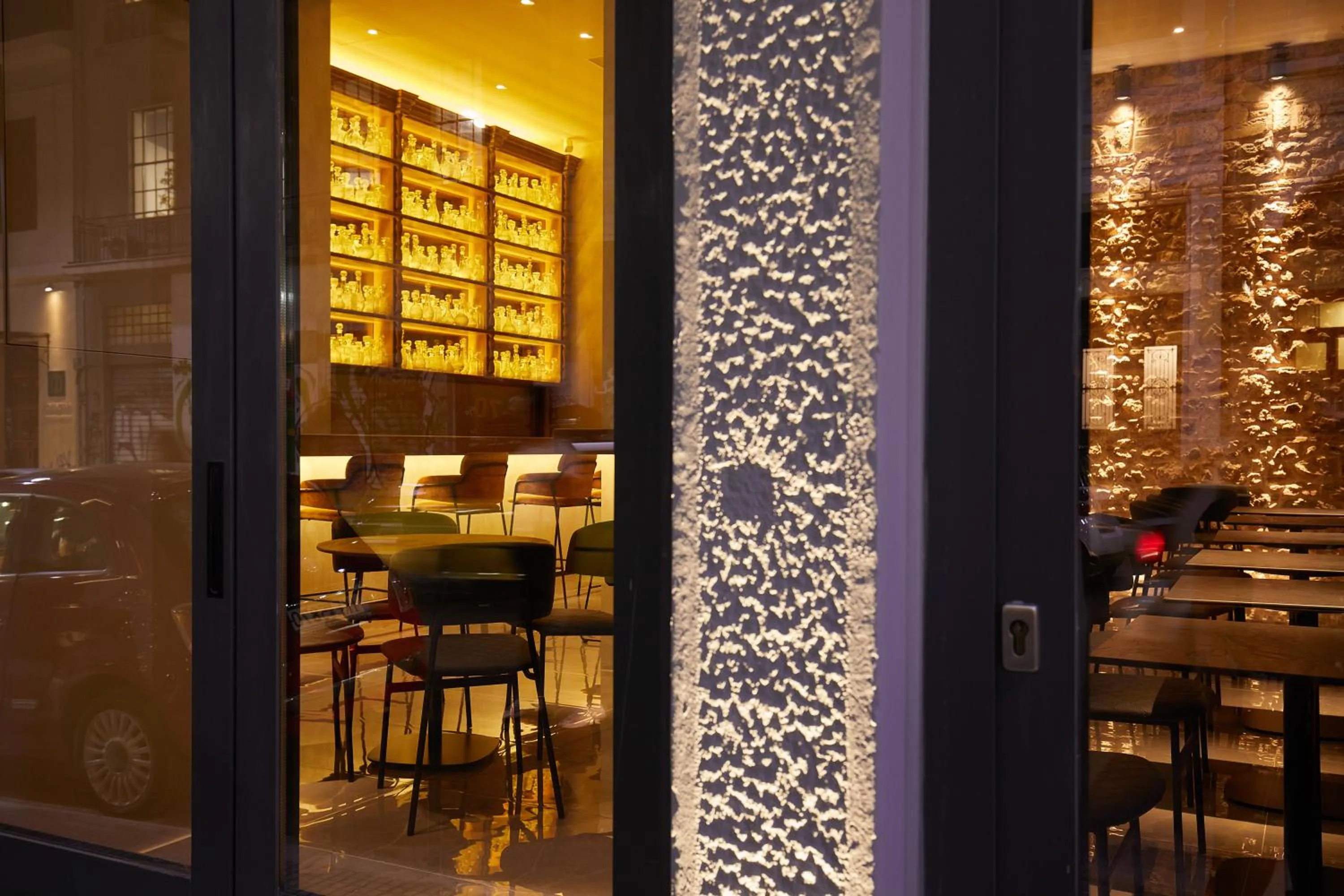 Lounge or bar in MiraMe Athens Boutique Hotel