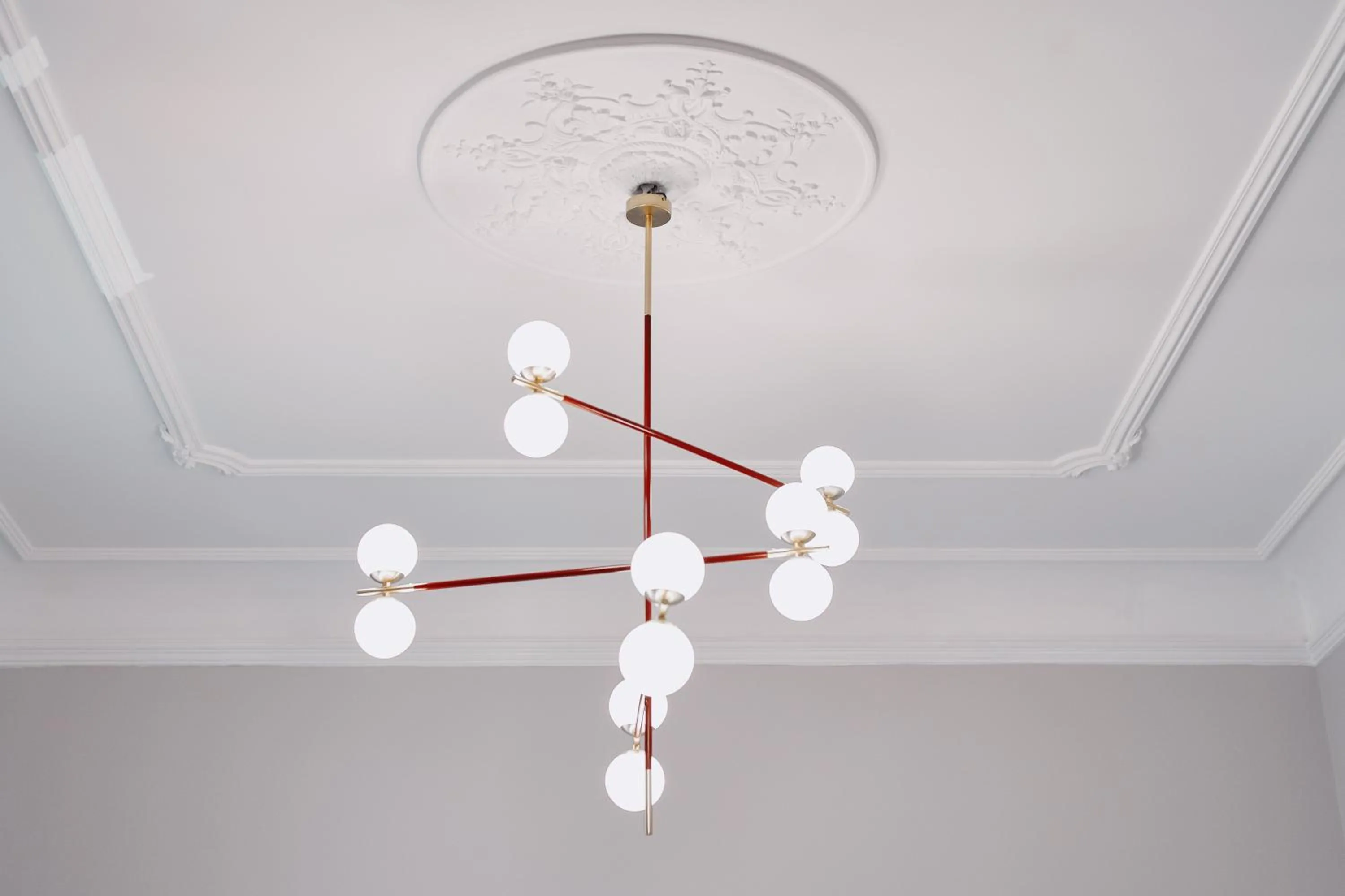 Decorative detail in MiraMe Athens Boutique Hotel