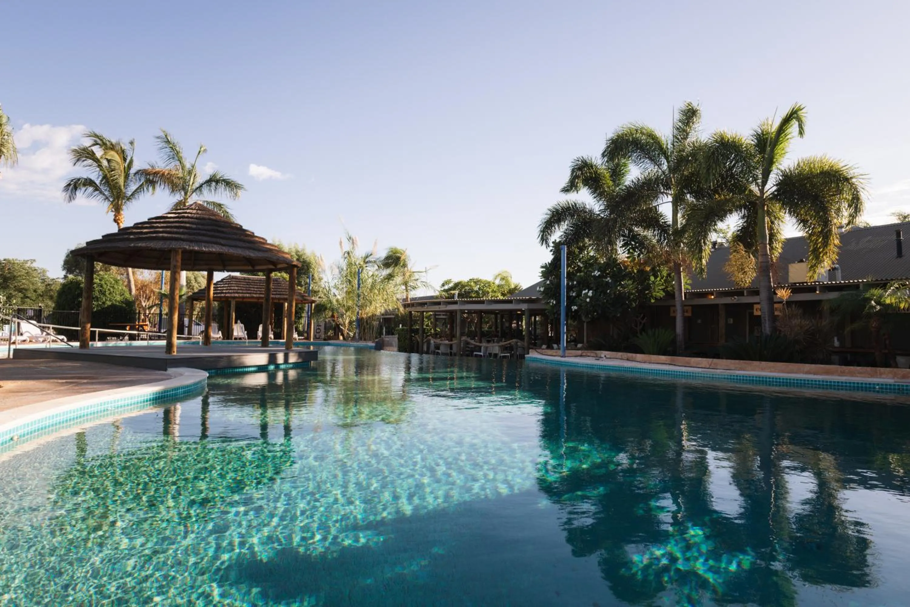 Swimming pool in Ningaloo Caravan and Holiday Resort