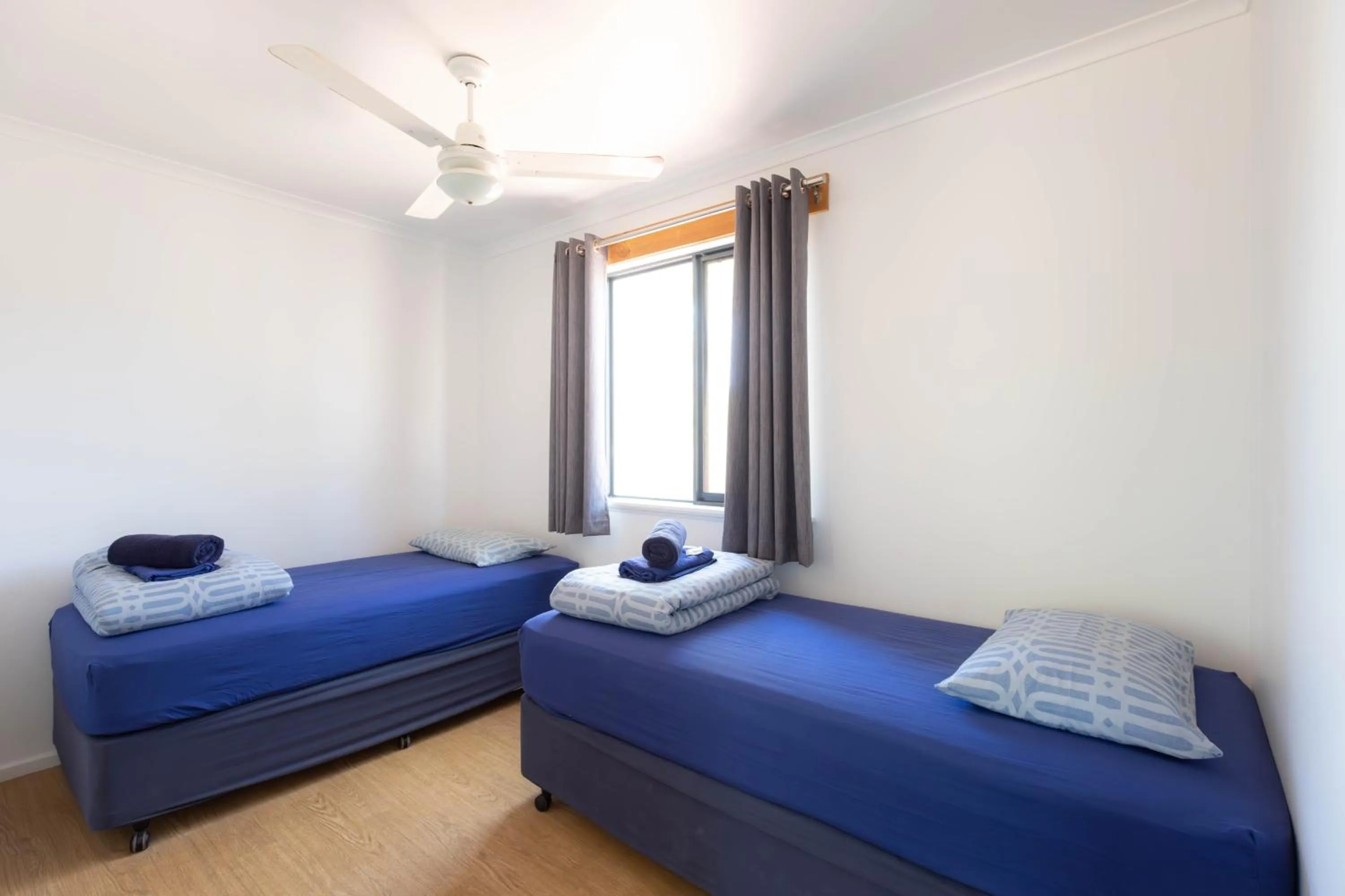 Bed in Ningaloo Caravan and Holiday Resort