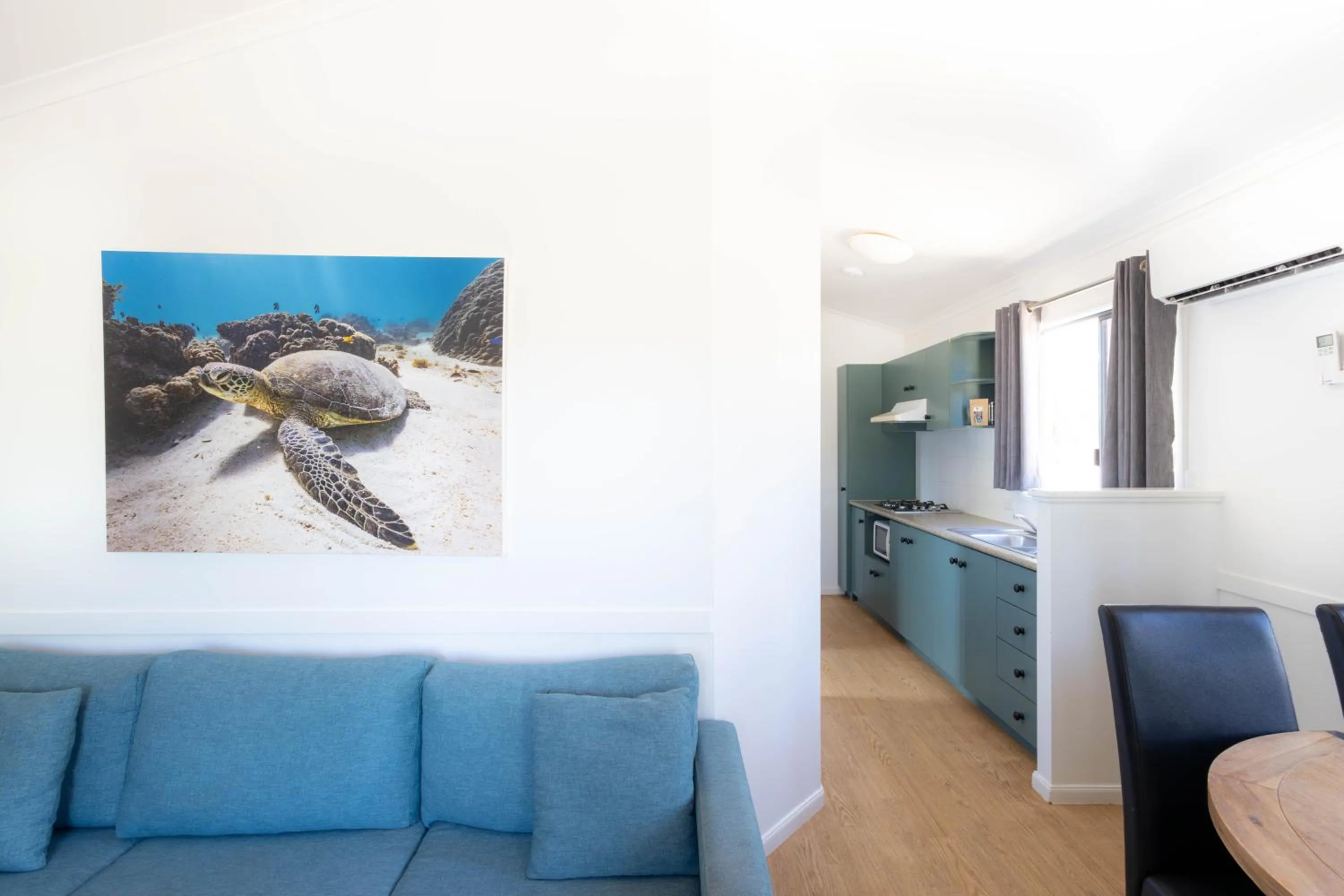 Kitchen or kitchenette in Ningaloo Caravan and Holiday Resort