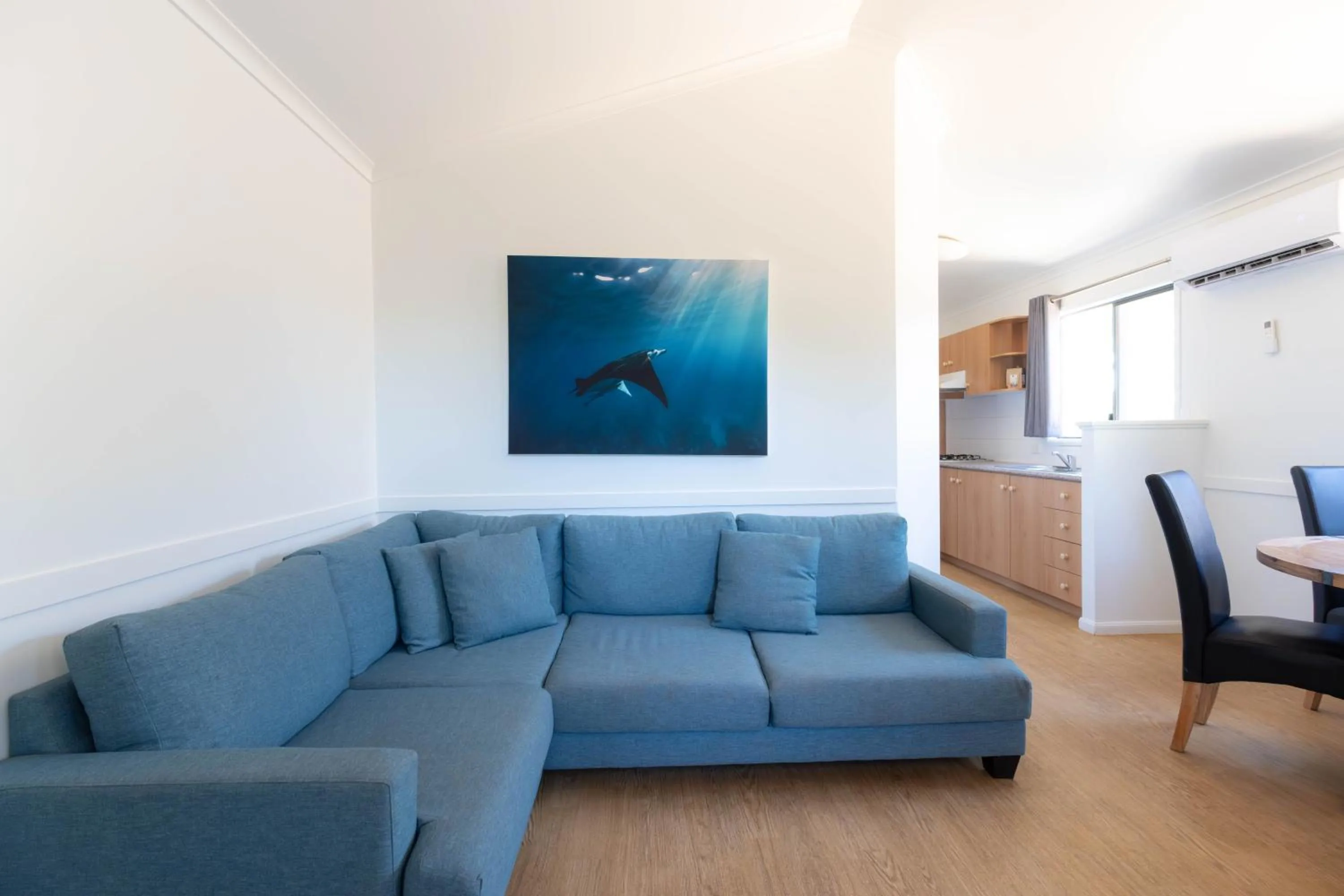 Living room in Ningaloo Caravan and Holiday Resort