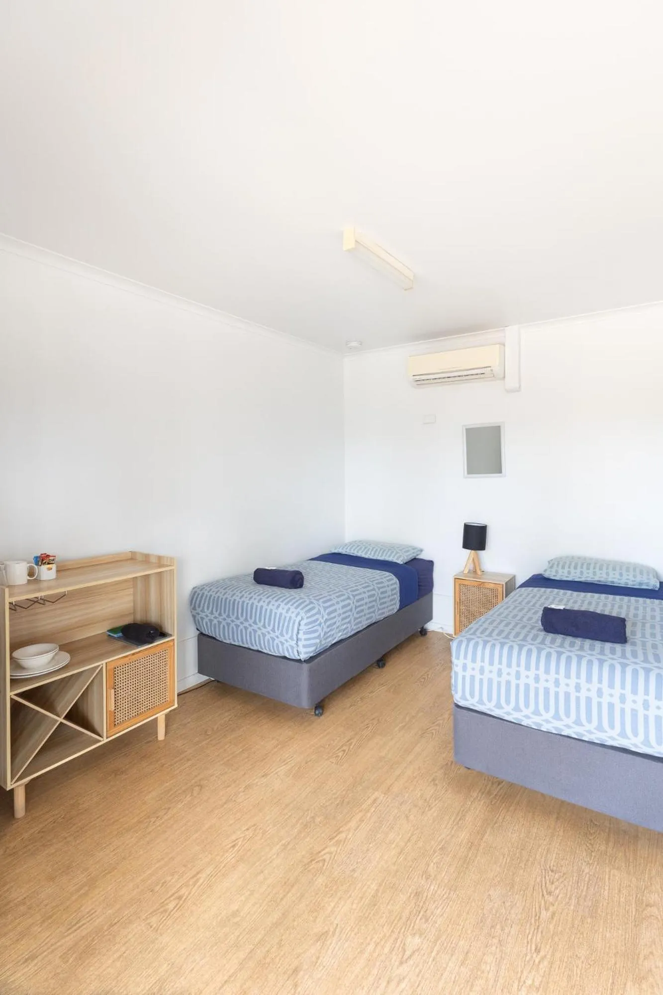 Bed in Ningaloo Caravan and Holiday Resort