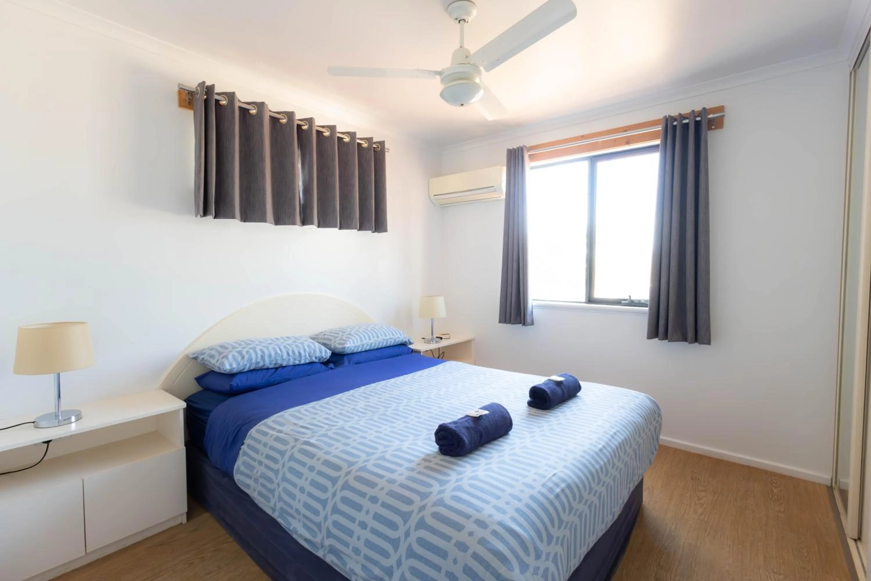 Bed in Ningaloo Caravan and Holiday Resort