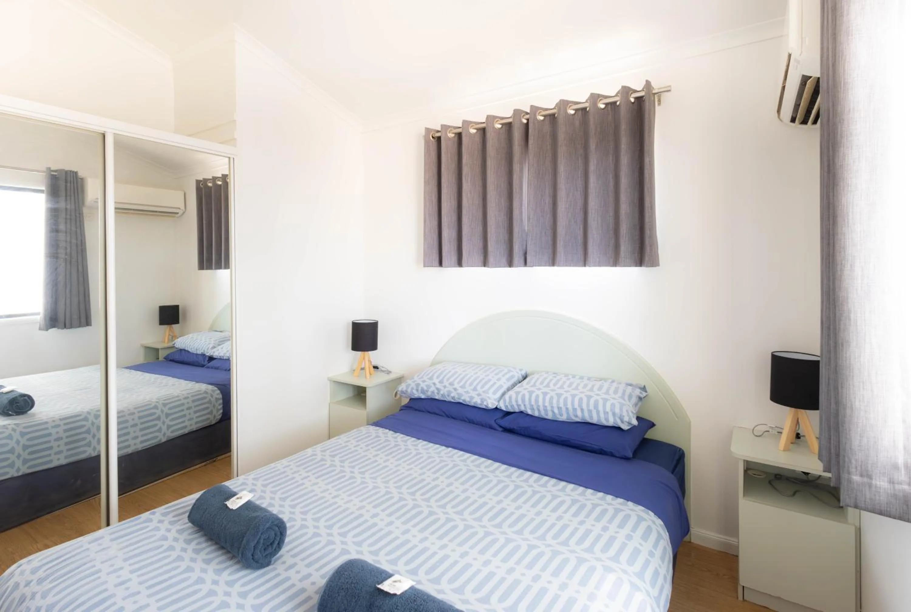 Bed in Ningaloo Caravan and Holiday Resort