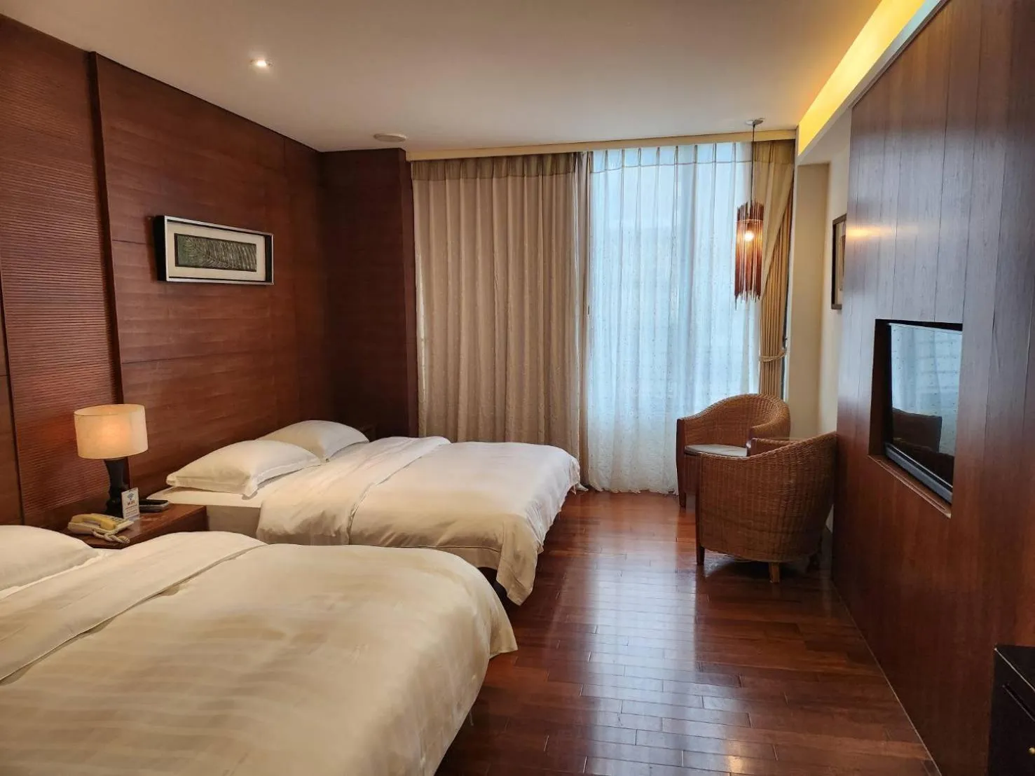 Bed in Einhan Resort