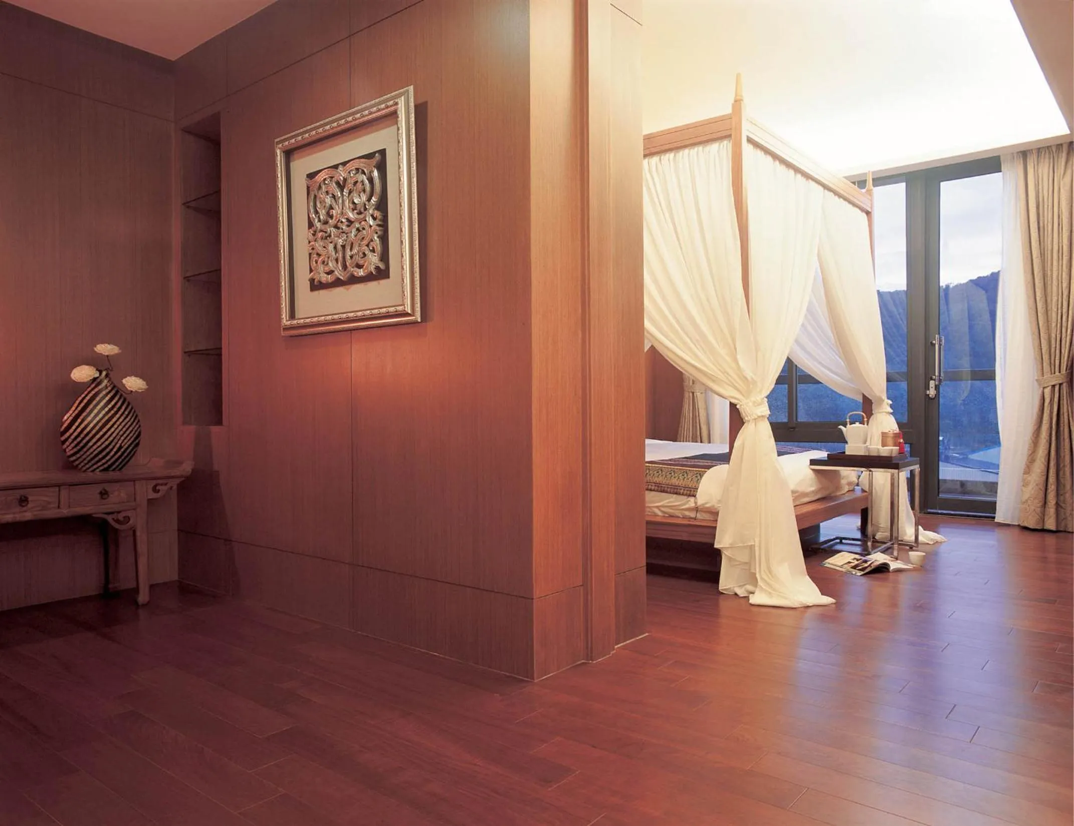 Bed in Einhan Resort