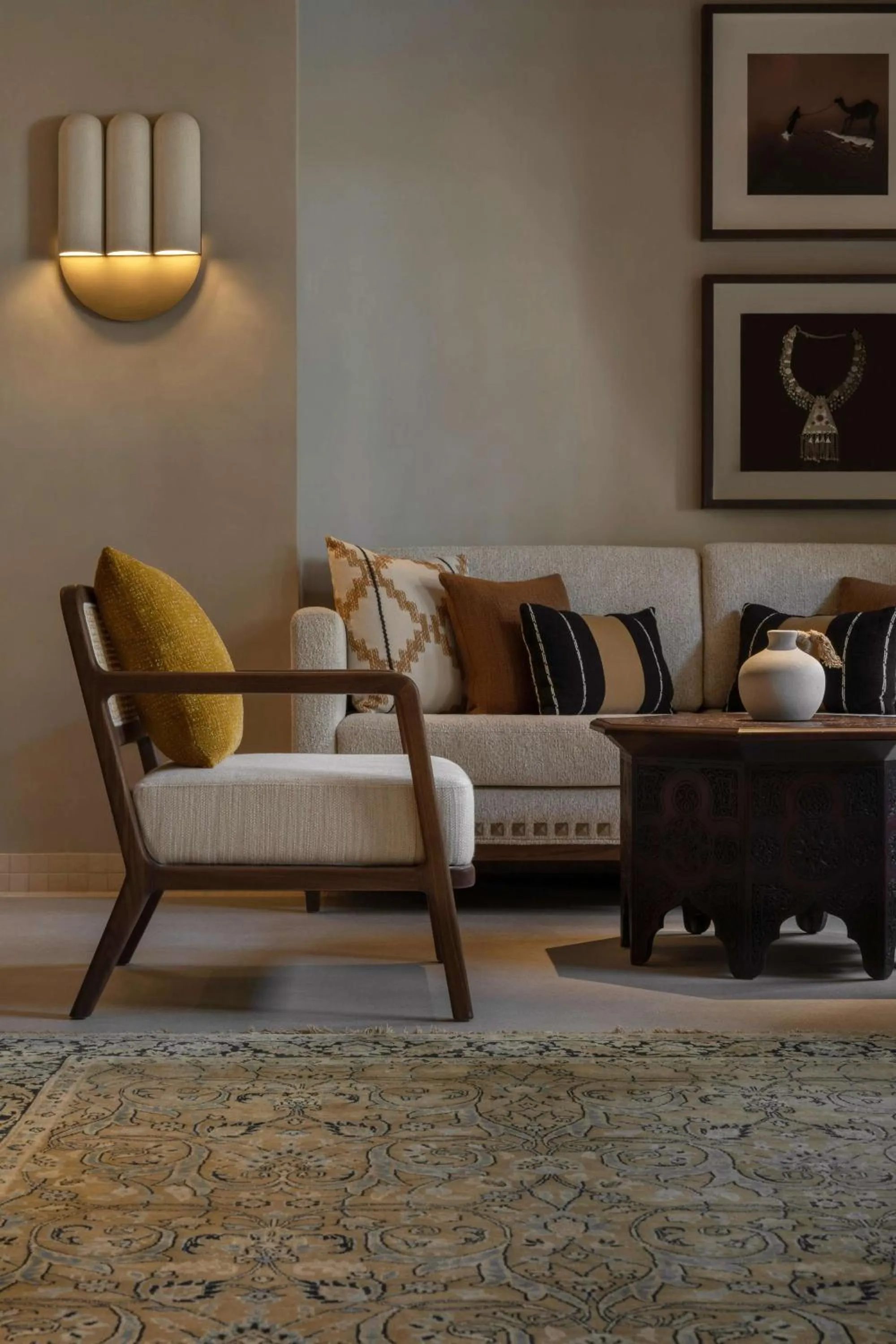 Lobby or reception in Bab Al Shams, A Rare Finds Desert Resort, Dubai