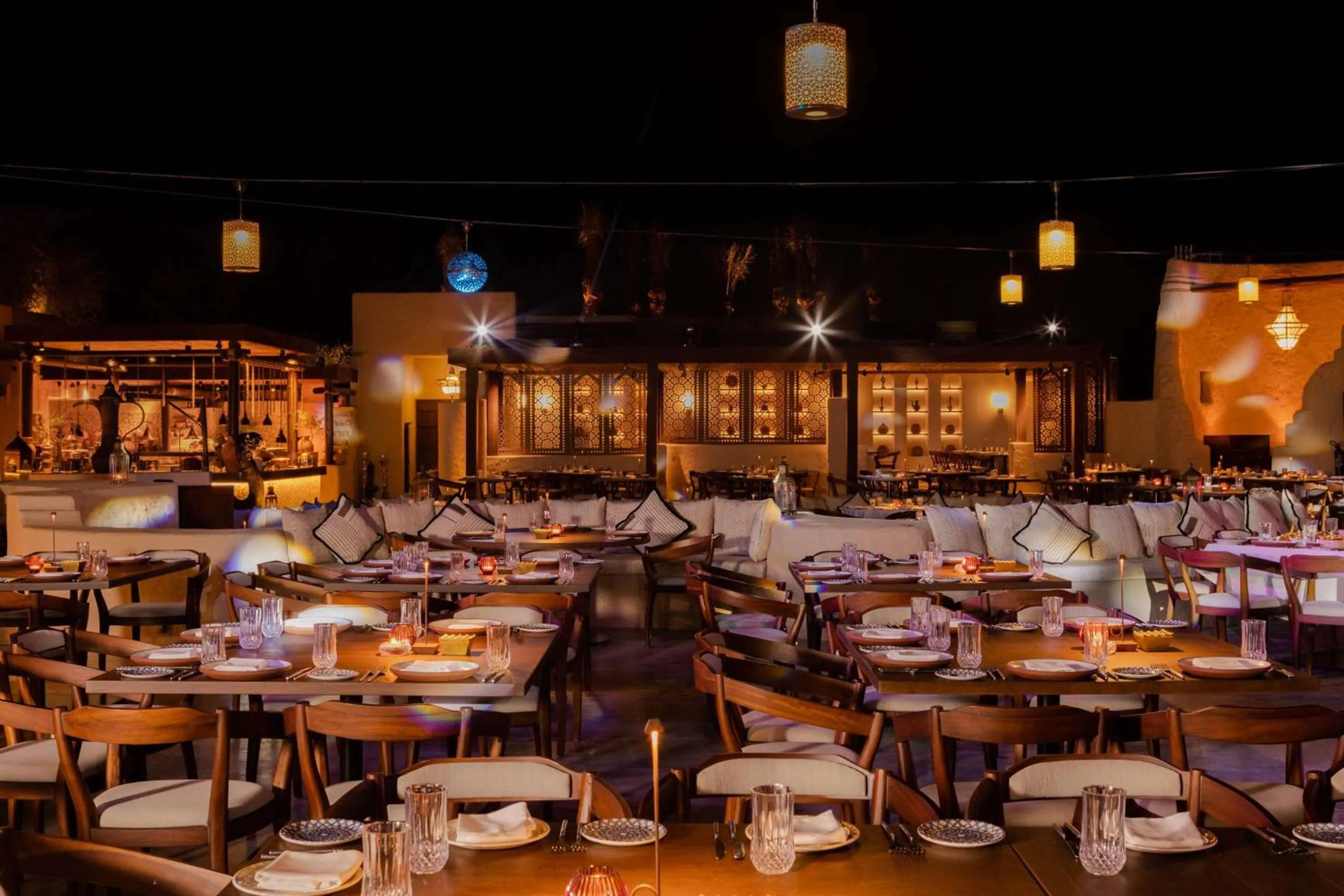 Restaurant/places to eat in Bab Al Shams, A Rare Finds Desert Resort, Dubai