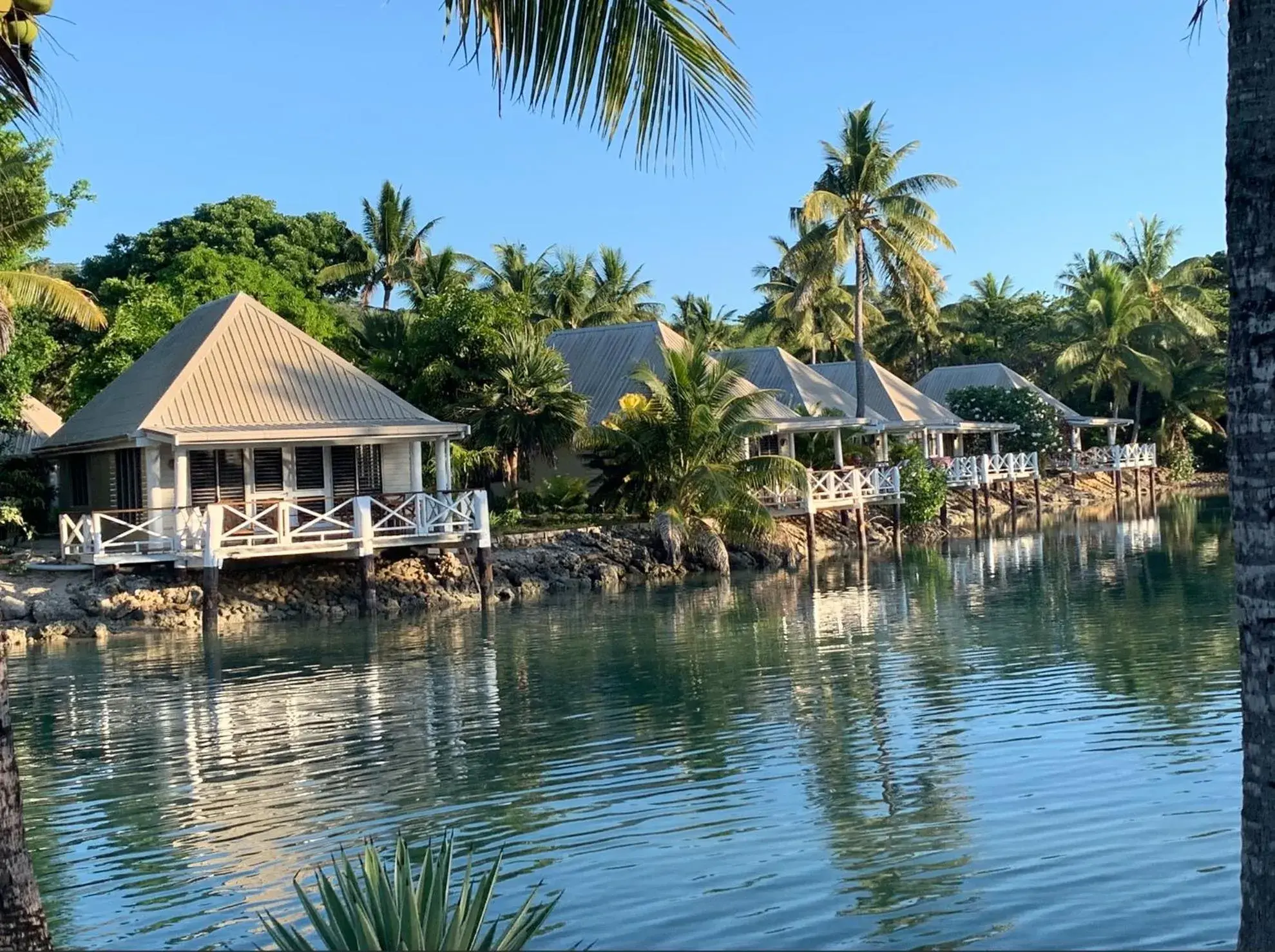 Bungalow with Lagoon View in Musket Cove Island Resort Bungalow with Lagoon View in Musket Cove Island Resort