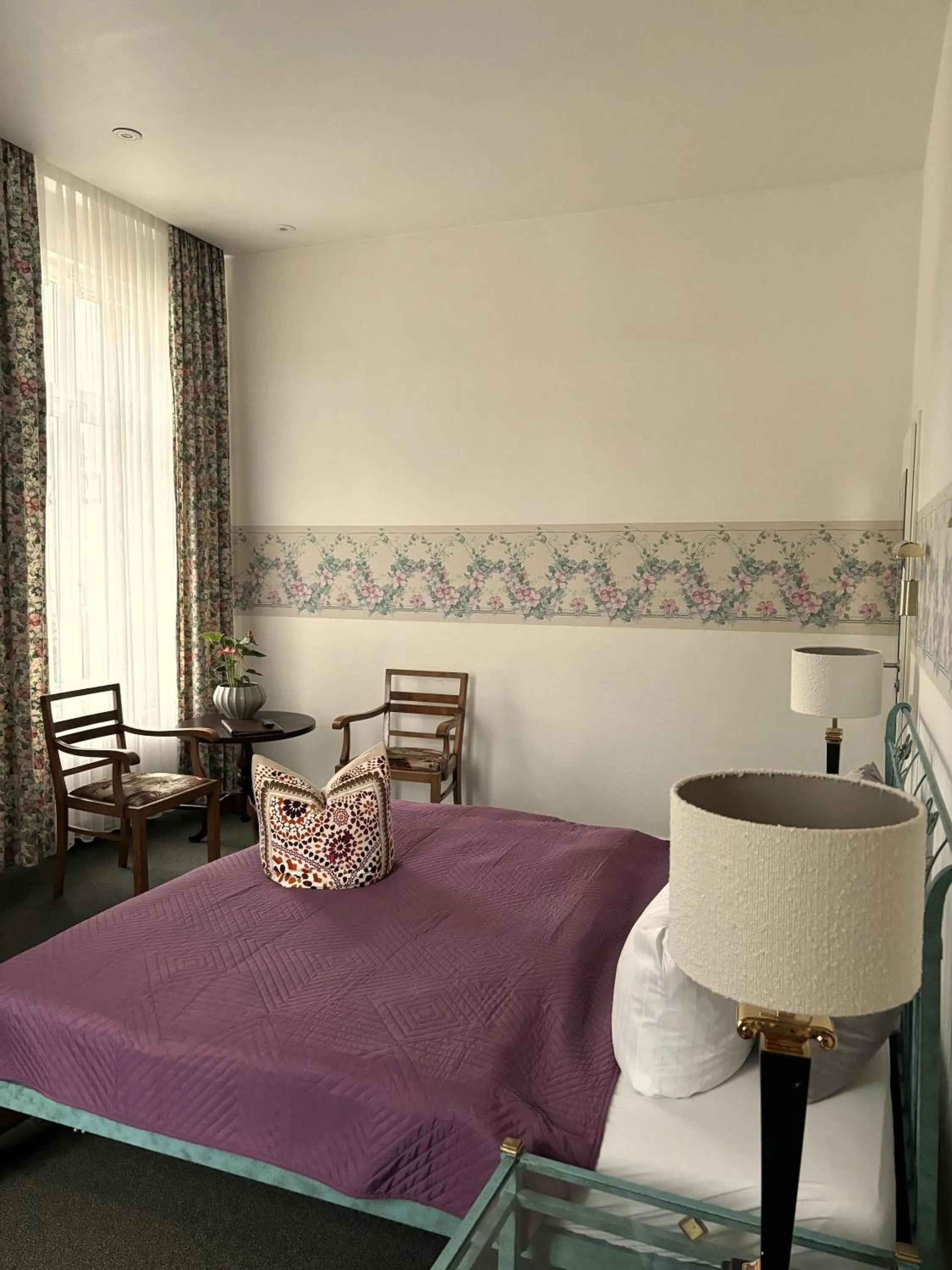 Bed in Hotel Villa Hentzel