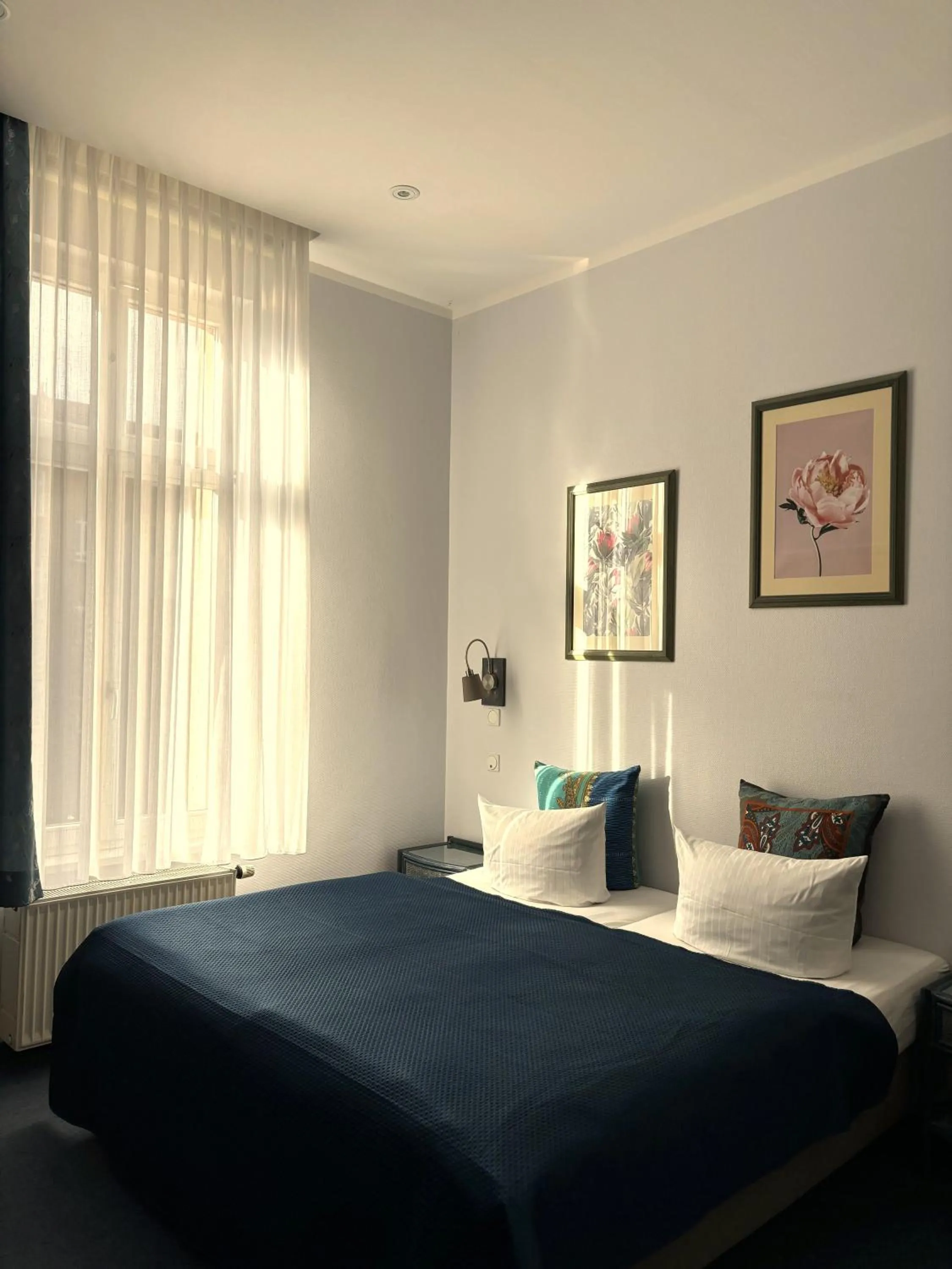 Bed in Hotel Villa Hentzel