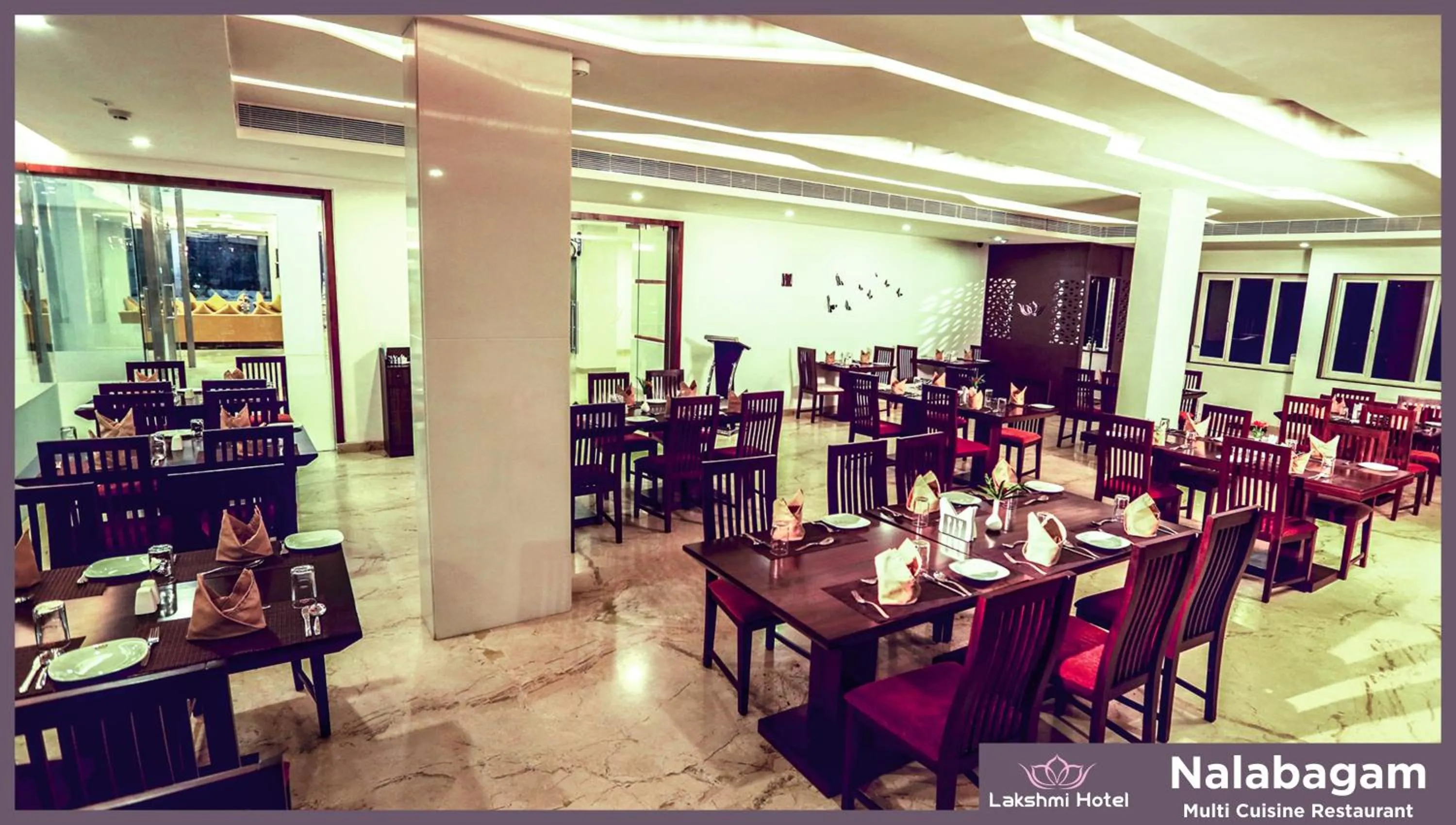 Restaurant/places to eat in Lakshmi Hotel