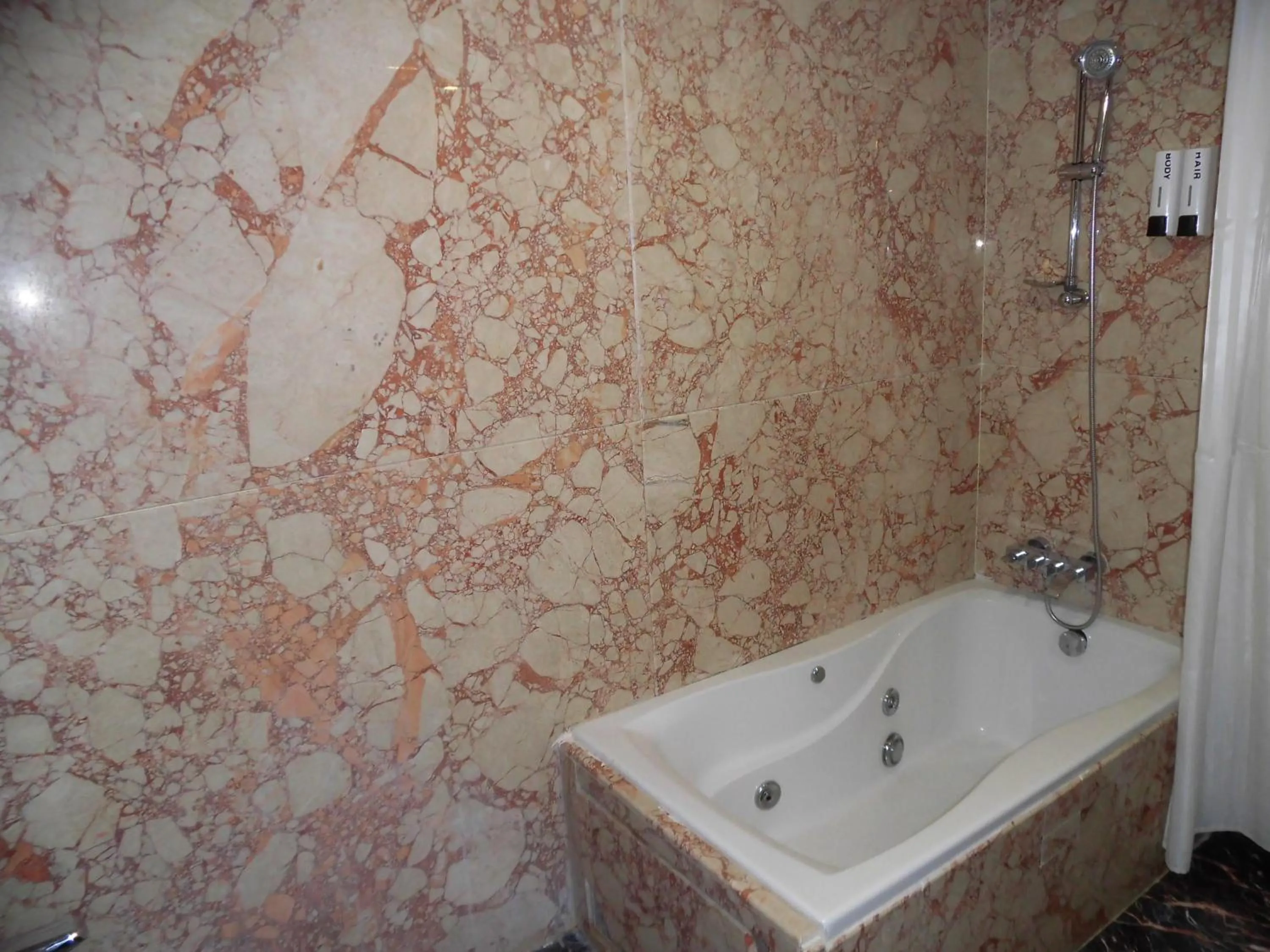 Bathroom in Lakshmi Hotel