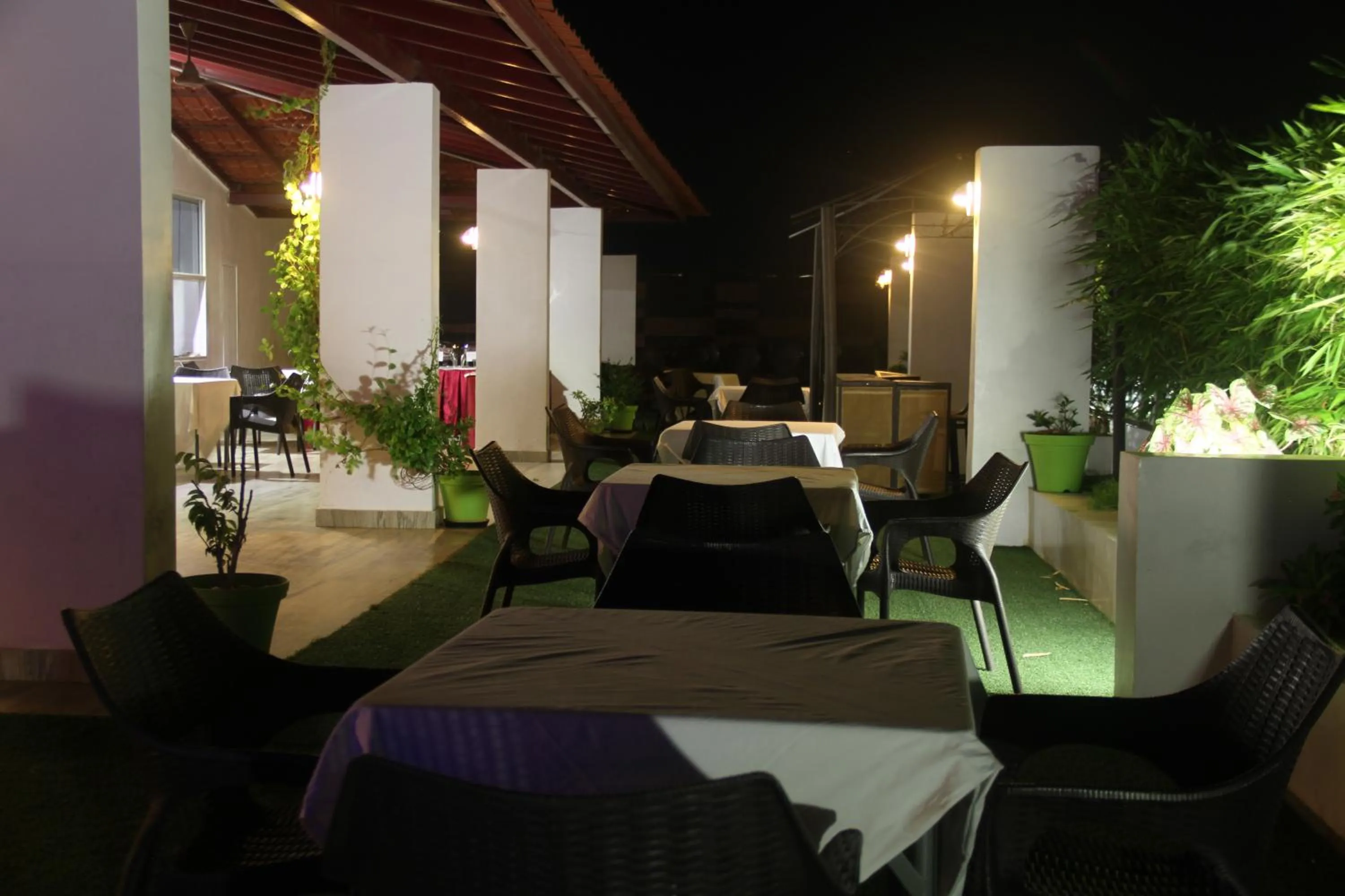 Balcony/Terrace in Lakshmi Hotel