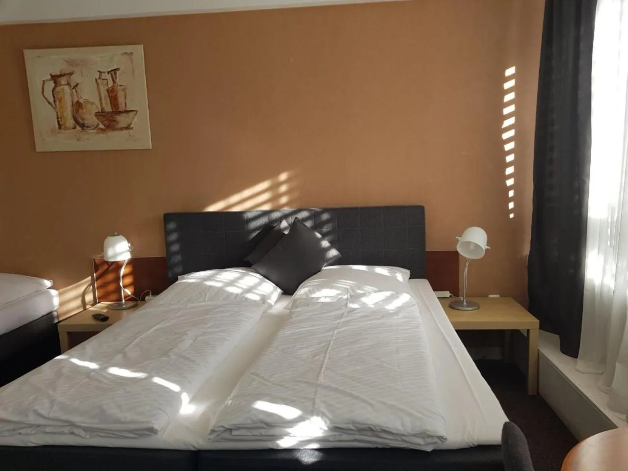 Bed in Hotel Wandsbek Hamburg