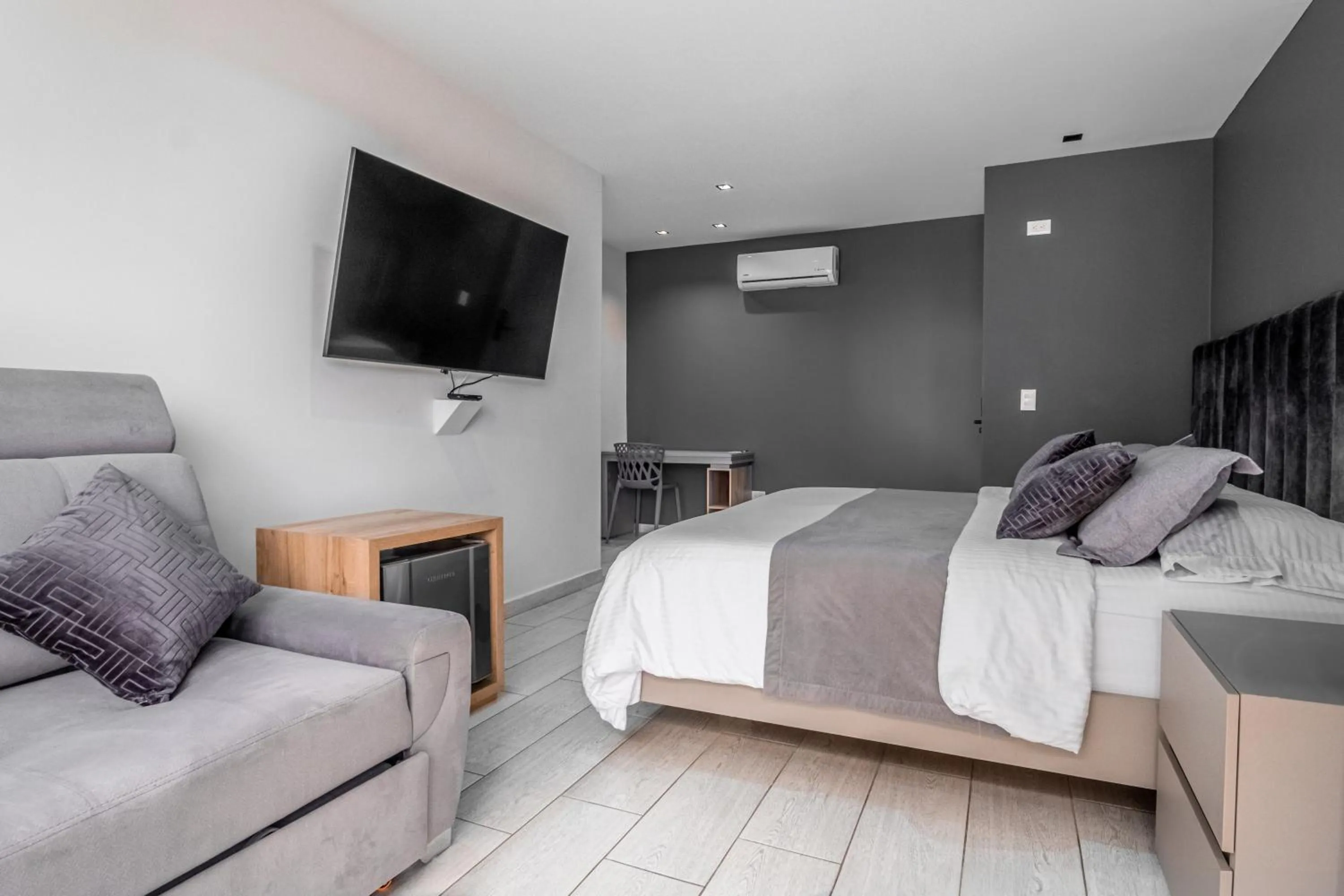 Bed in Hotel Plaza Doce