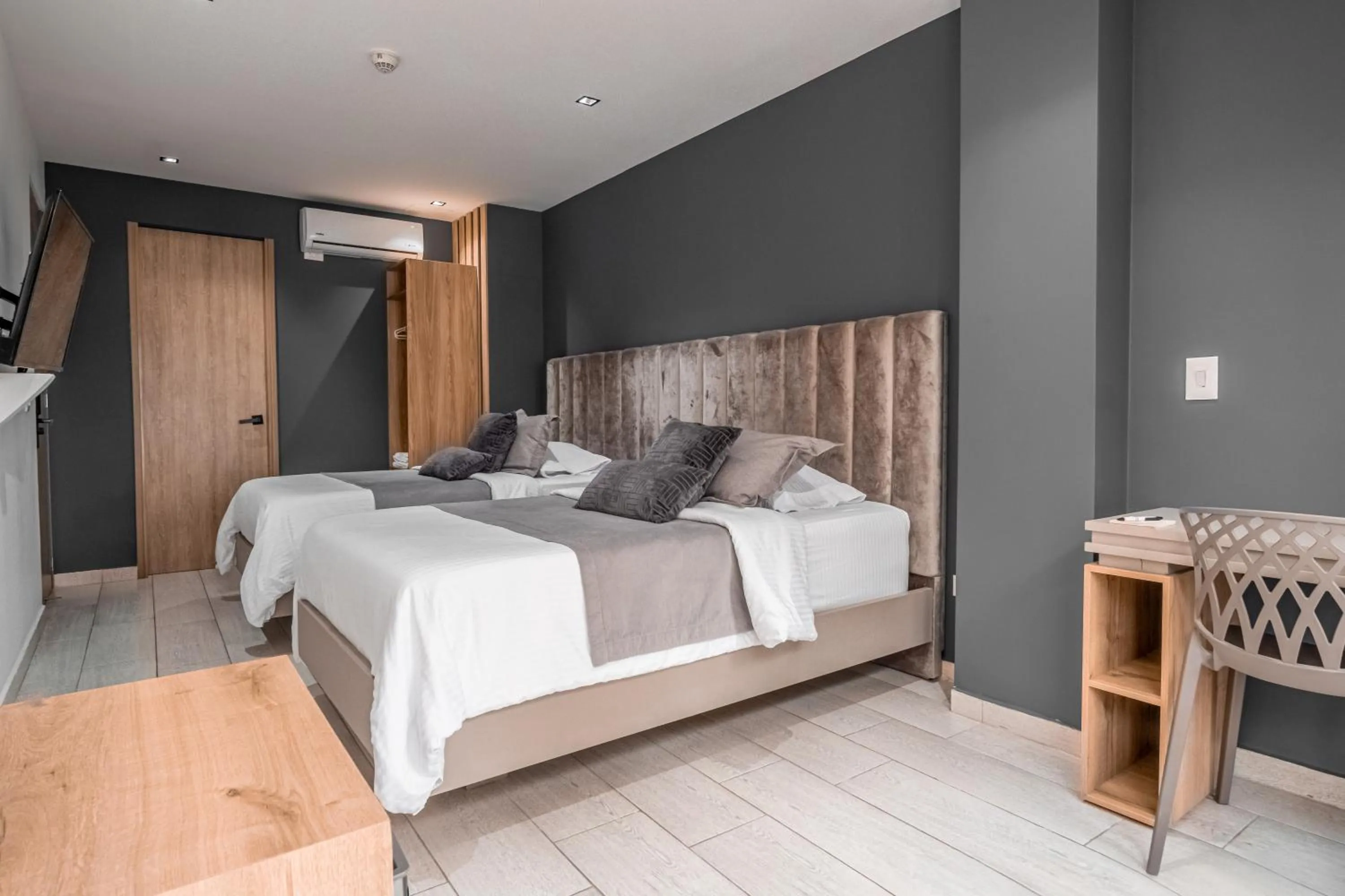 Bed in Hotel Plaza Doce