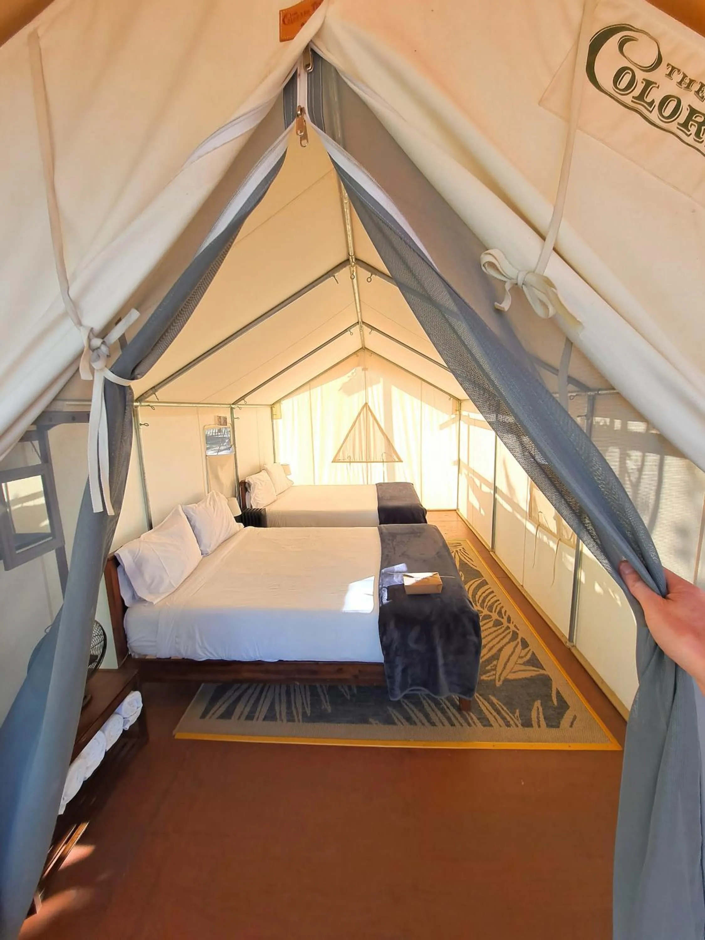 Photo of the whole room, Bed in Wildhaven Sonoma Glamping
