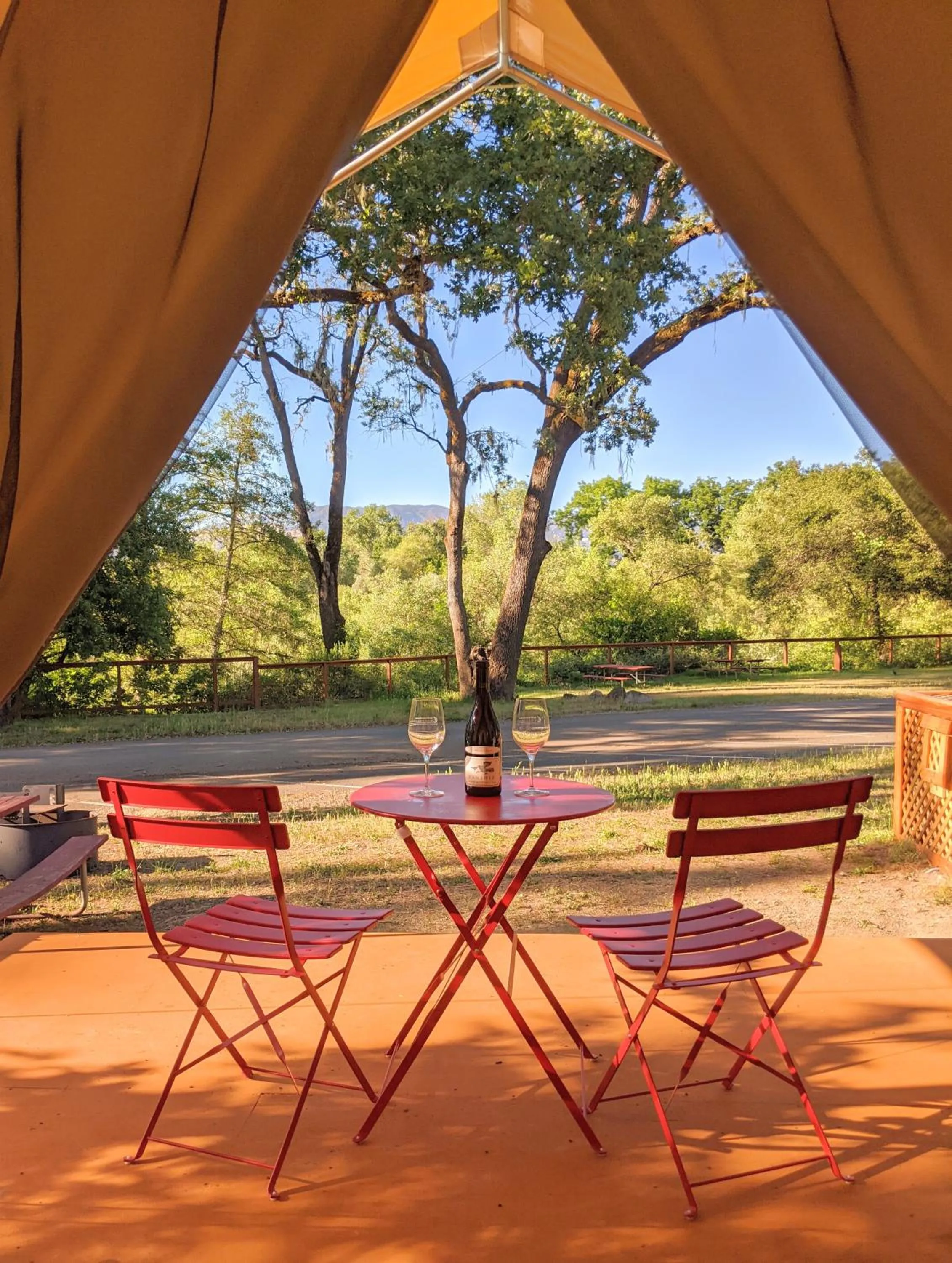 View (from property/room) in Wildhaven Sonoma Glamping