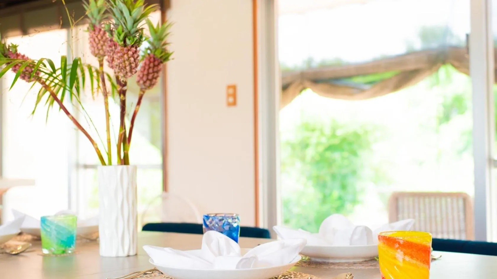 Dining area in Palm Villa Ishigakijima fusu