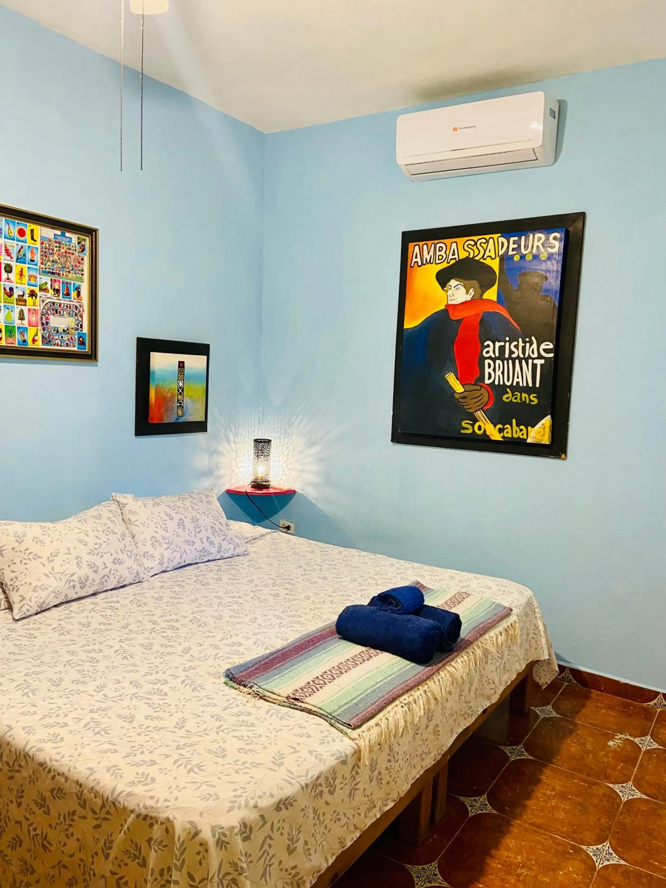 Bed in Casa Kini en Cancún