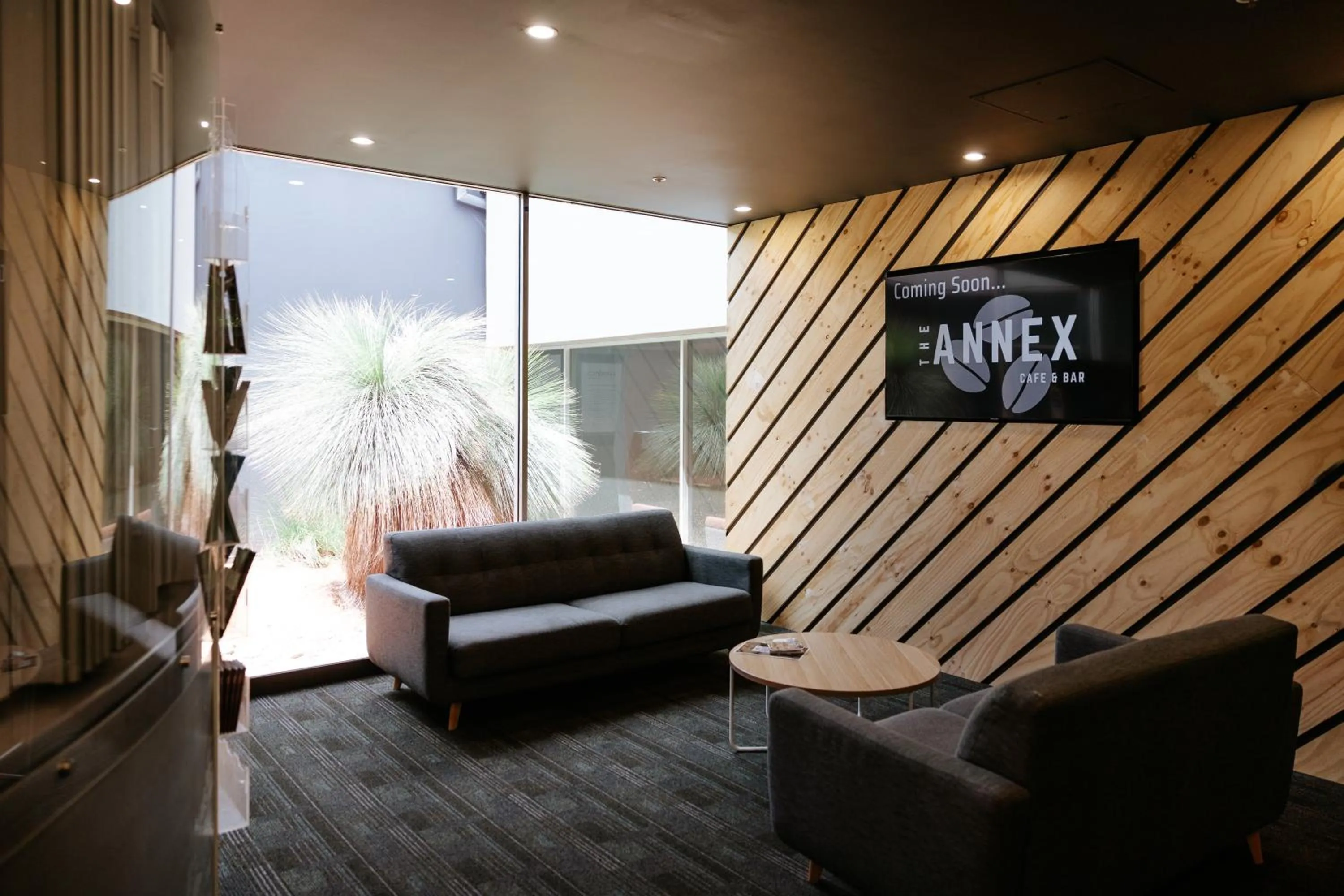 Lobby or reception in Canberra Accommodation Centre