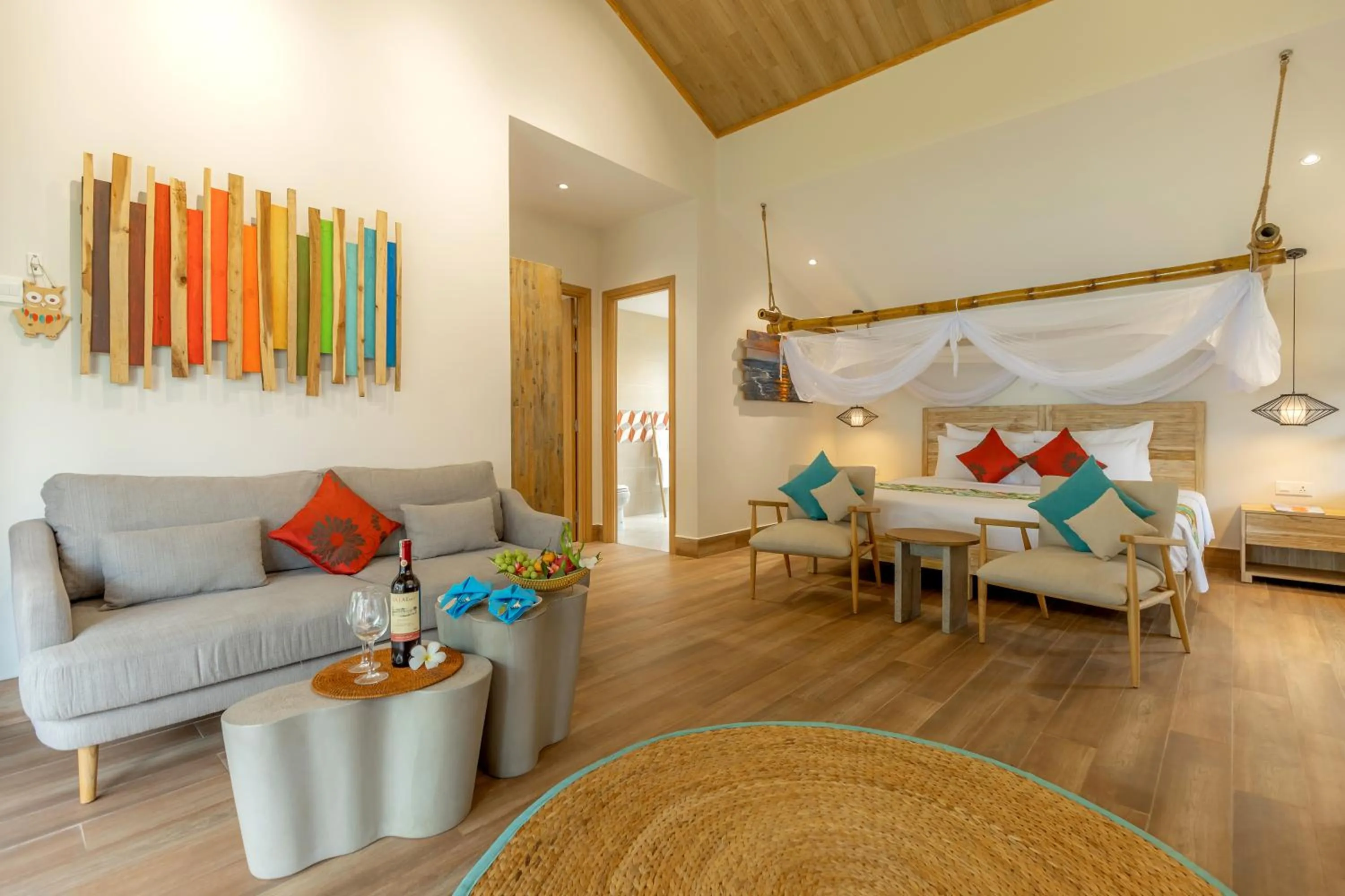 Bedroom in Pax Ana Doc Let Resort & Spa