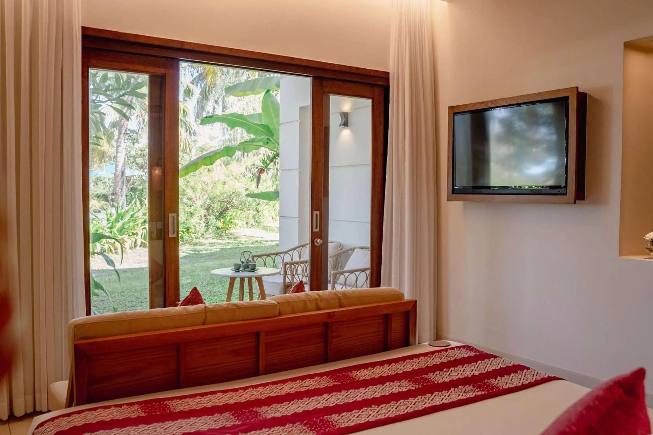 View (from property/room), Bed in Pax Ana Doc Let Resort & Spa